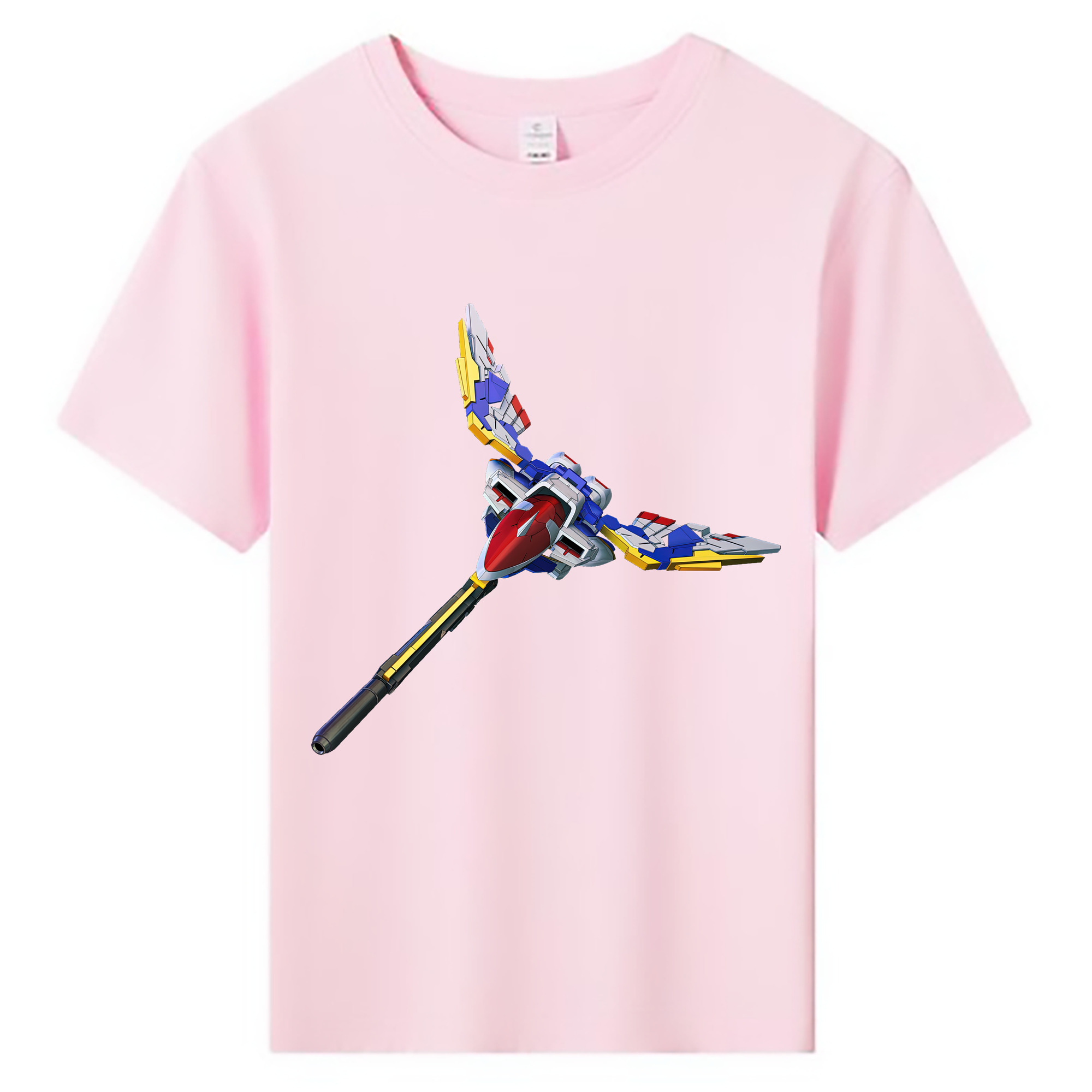 （画像用） 機動戦士ガンダム Mobile Suit Gundam 綿100％キッズTシャツ（フロントプリント）