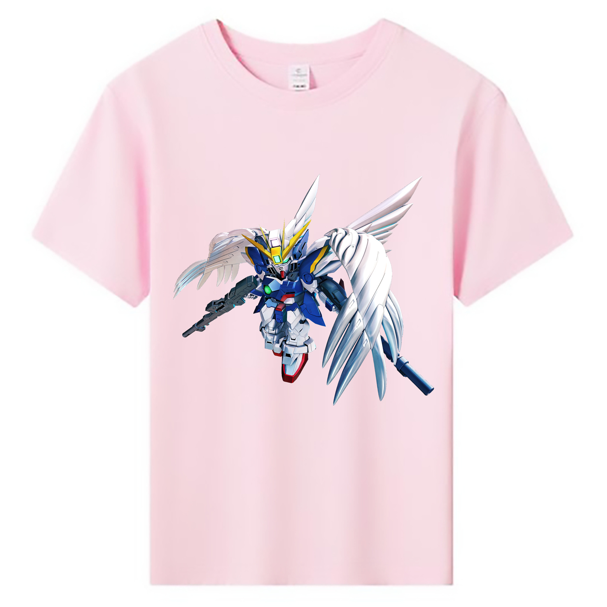 （画像用） 機動戦士ガンダム Mobile Suit Gundam 綿100％キッズTシャツ（フロントプリント）