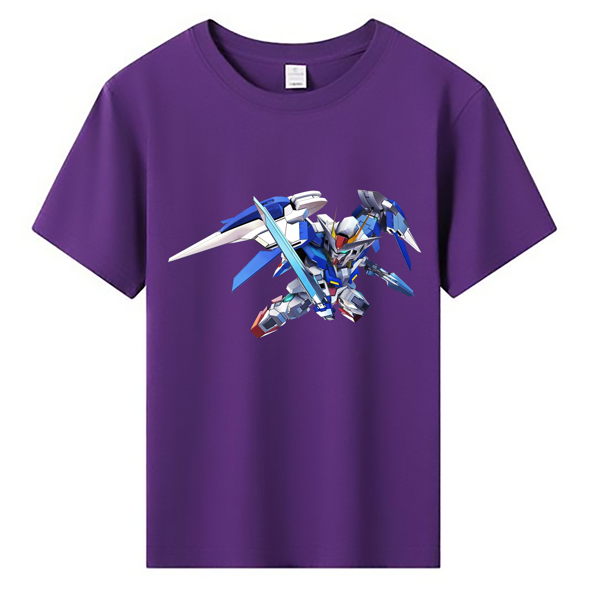 （画像用） 機動戦士ガンダム Mobile Suit Gundam 綿100％キッズTシャツ（フロントプリント）