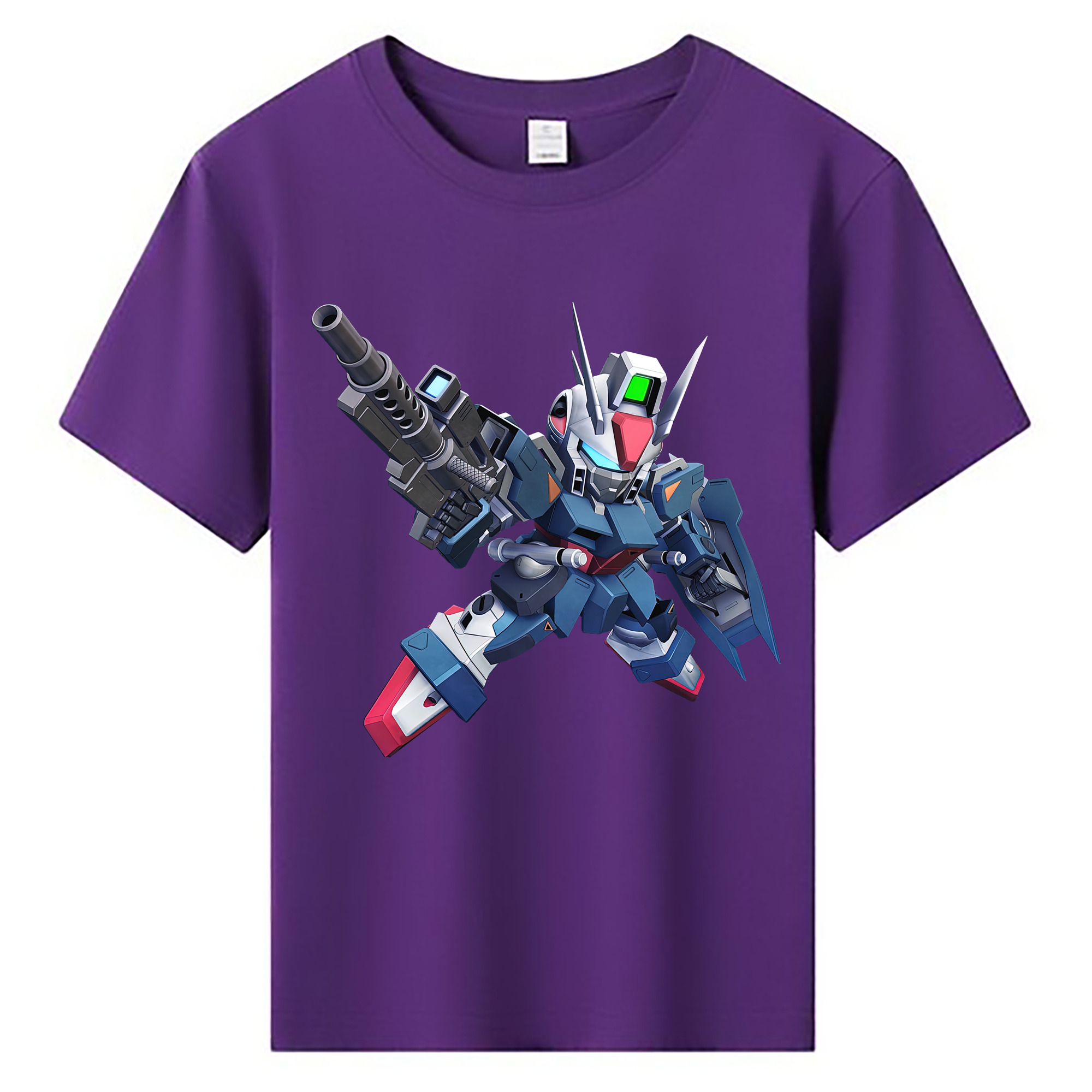（画像用） 機動戦士ガンダム Mobile Suit Gundam 綿100％キッズTシャツ（フロントプリント）