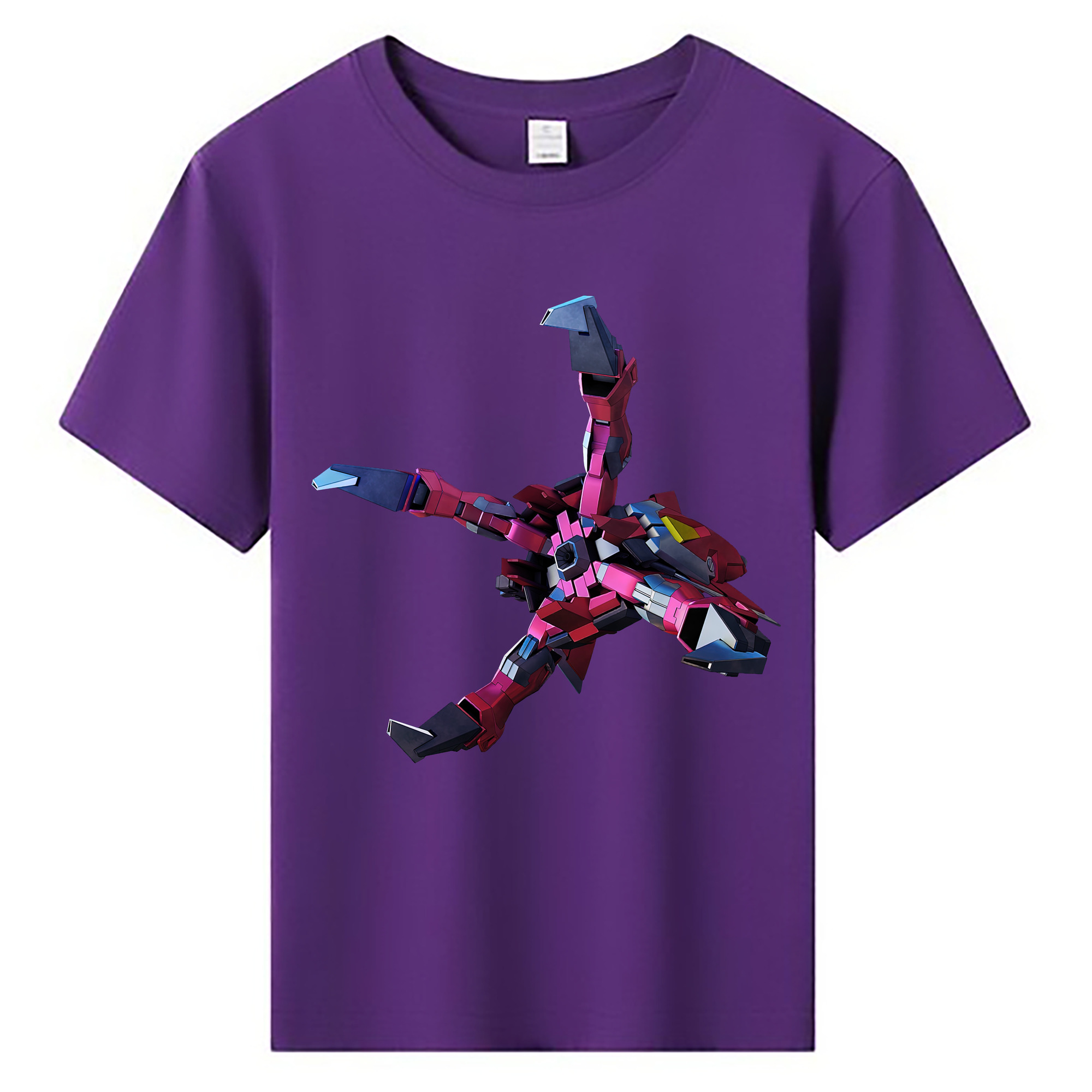 （画像用） 機動戦士ガンダム Mobile Suit Gundam 綿100％キッズTシャツ（フロントプリント）