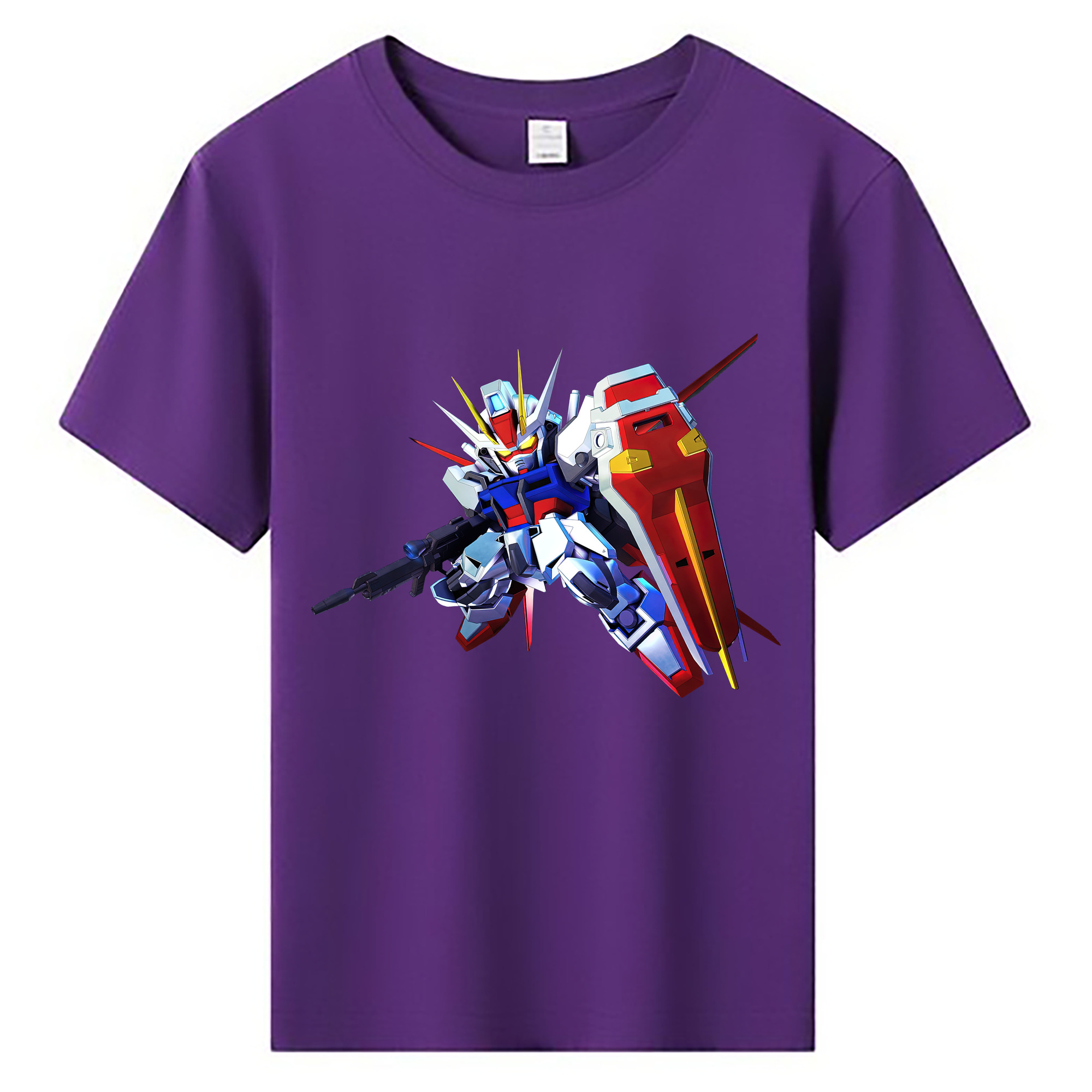 （画像用） 機動戦士ガンダム Mobile Suit Gundam 綿100％キッズTシャツ（フロントプリント）