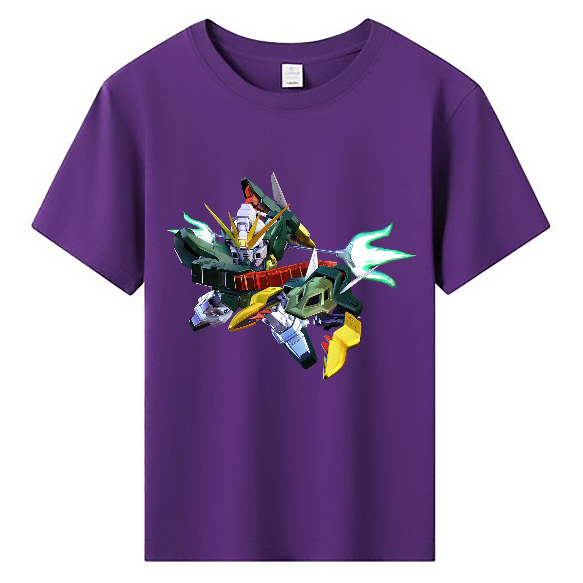 （画像用） 機動戦士ガンダム Mobile Suit Gundam 綿100％キッズTシャツ（フロントプリント）
