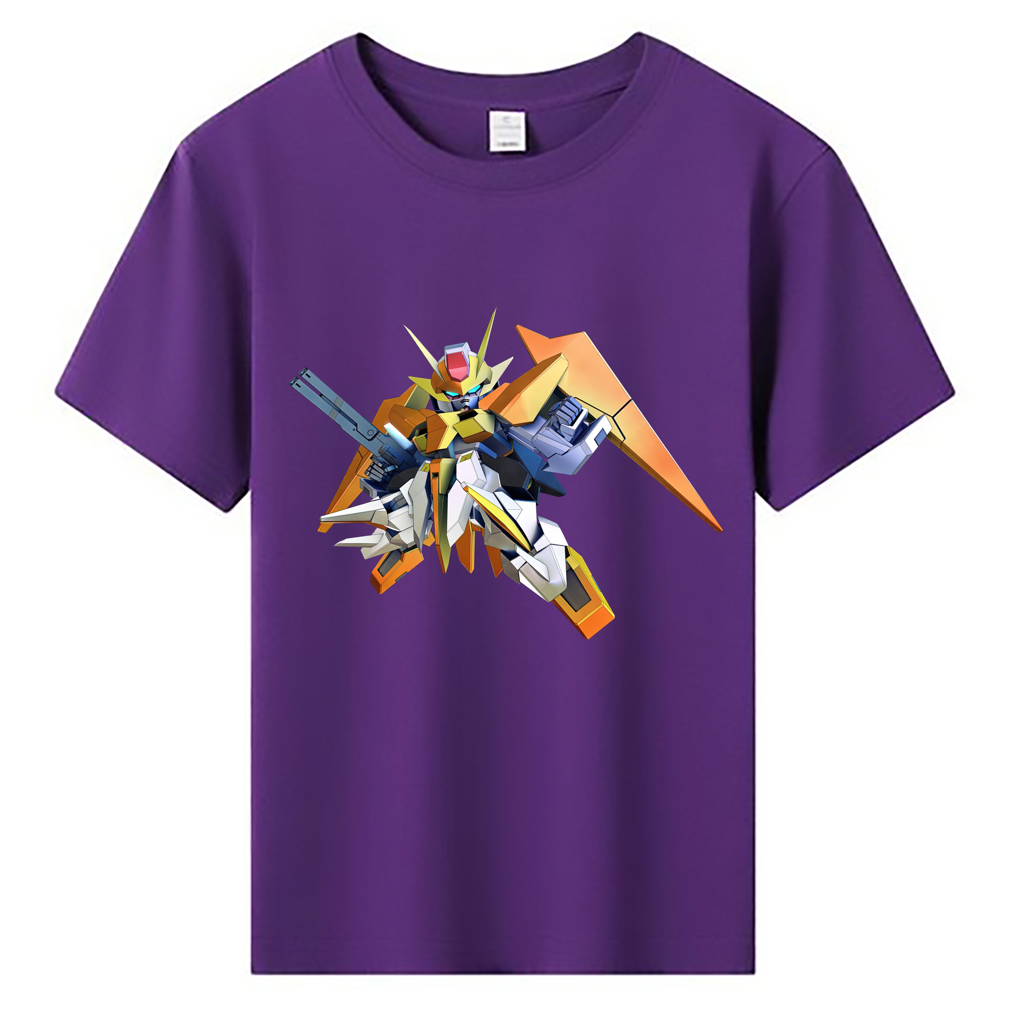 （画像用） 機動戦士ガンダム Mobile Suit Gundam 綿100％キッズTシャツ（フロントプリント）