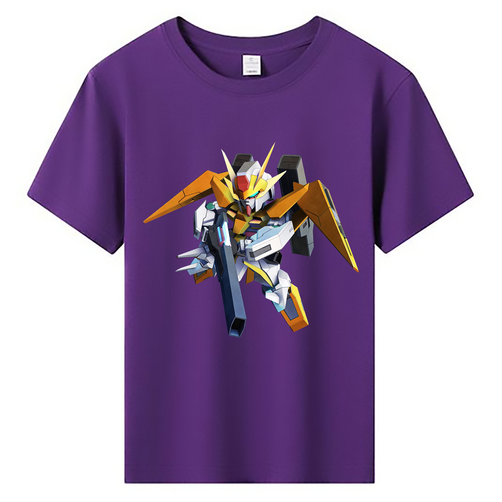 （画像用） 機動戦士ガンダム Mobile Suit Gundam 綿100％キッズTシャツ（フロントプリント）