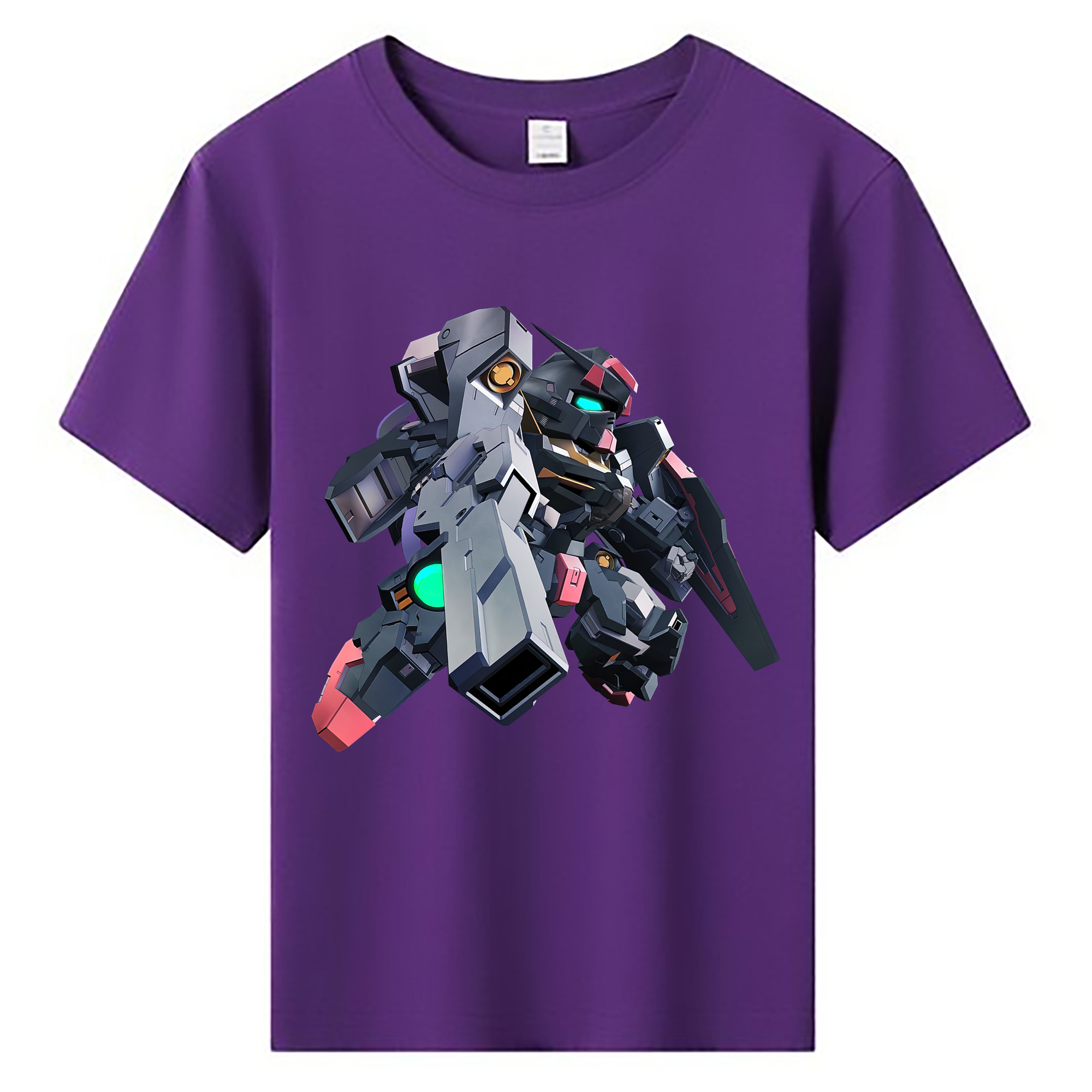 （画像用） 機動戦士ガンダム Mobile Suit Gundam 綿100％キッズTシャツ（フロントプリント）