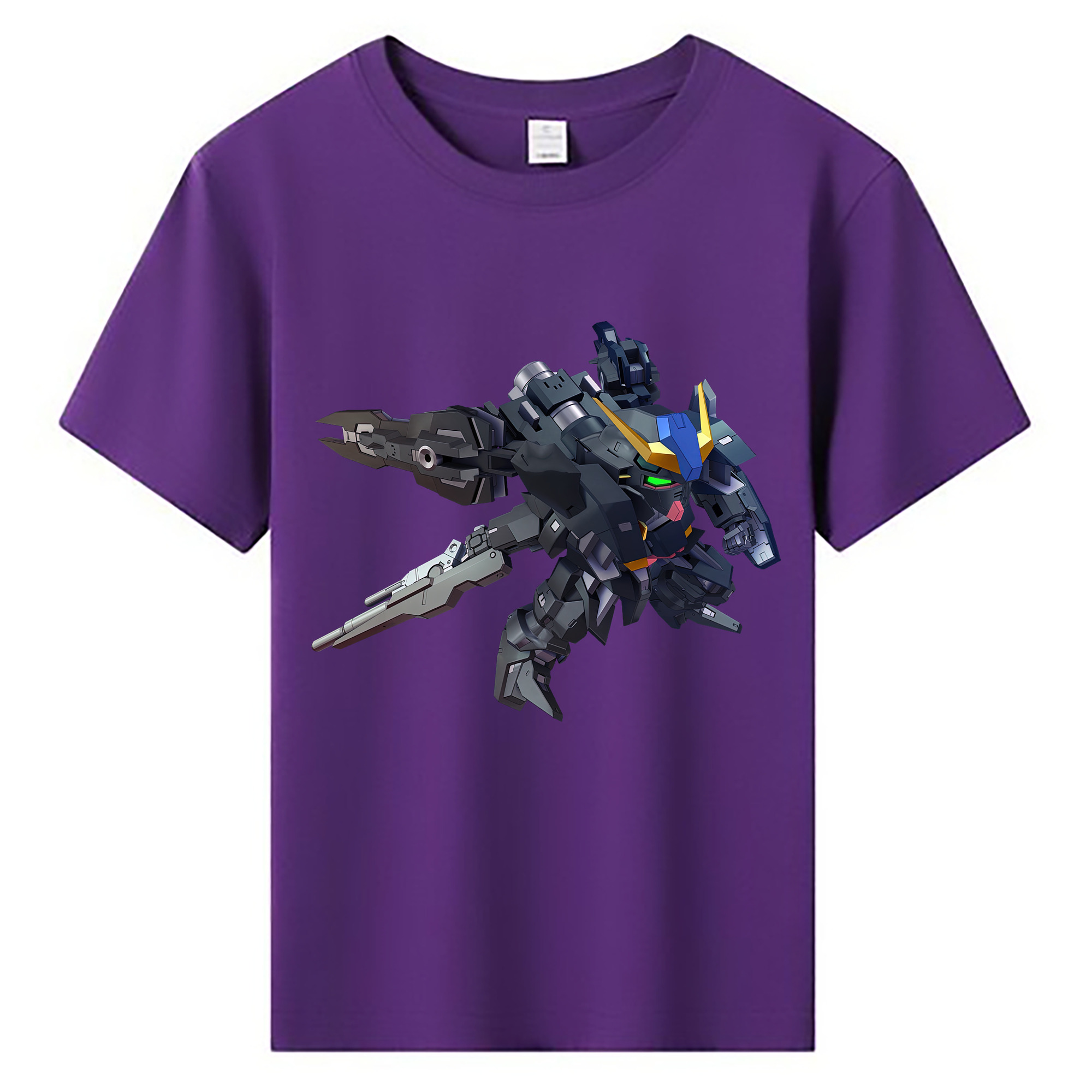 （画像用） 機動戦士ガンダム Mobile Suit Gundam 綿100％キッズTシャツ（フロントプリント）