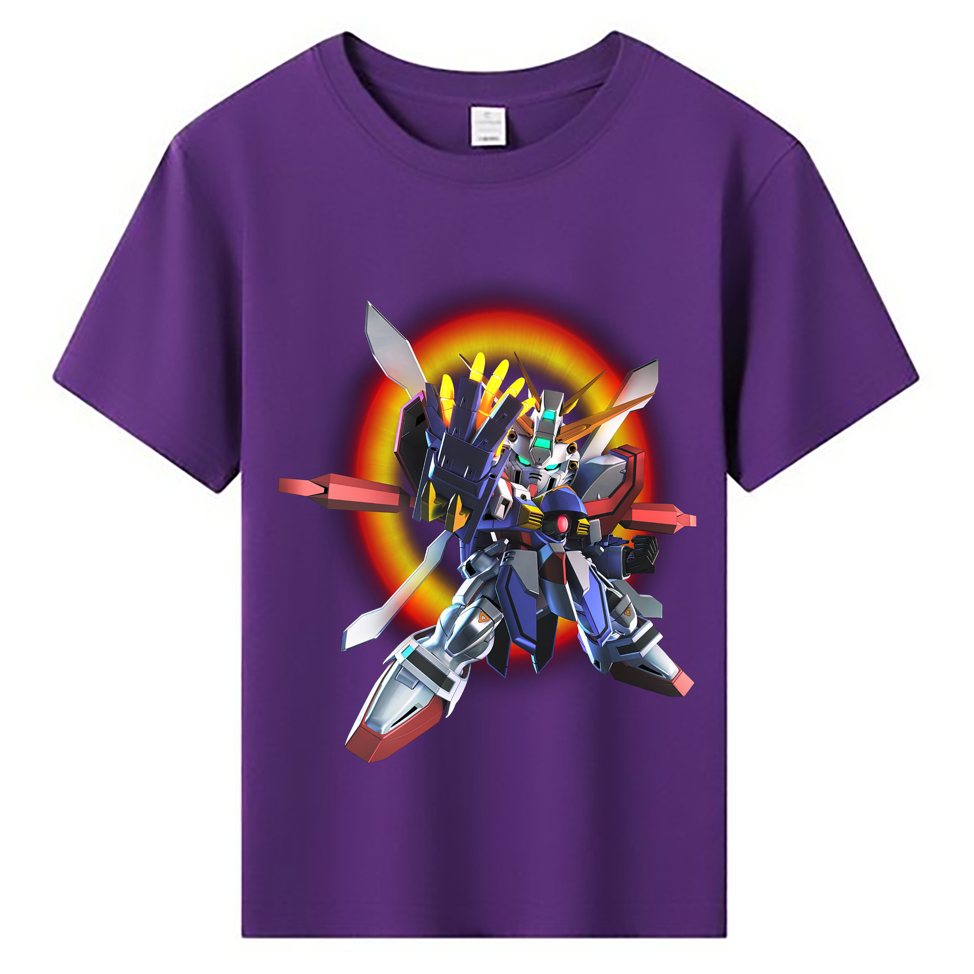 （画像用） 機動戦士ガンダム Mobile Suit Gundam 綿100％キッズTシャツ（フロントプリント）