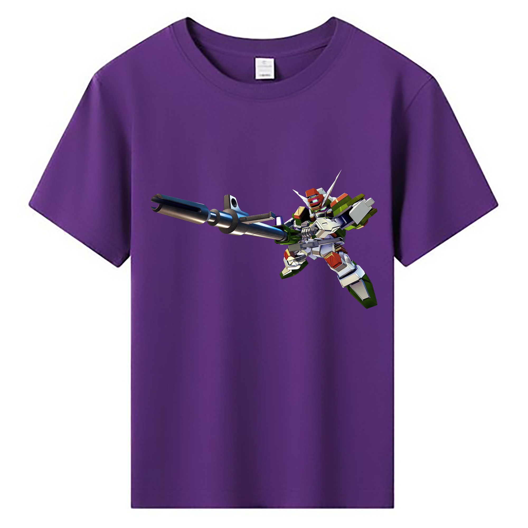 （画像用） 機動戦士ガンダム Mobile Suit Gundam 綿100％キッズTシャツ（フロントプリント）