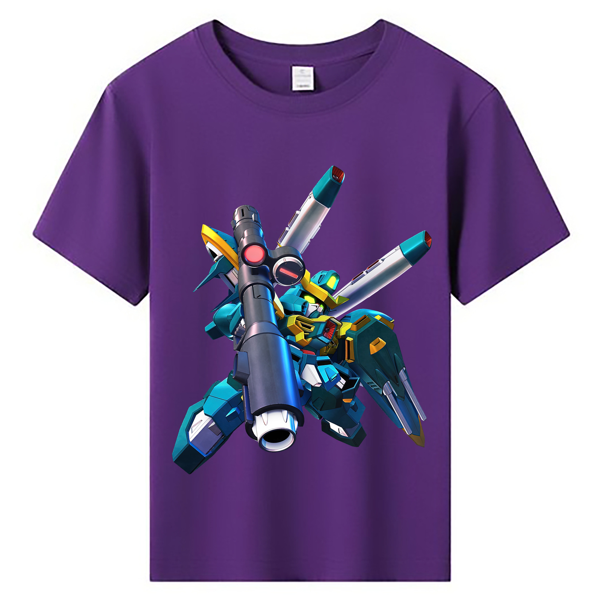 （画像用） 機動戦士ガンダム Mobile Suit Gundam 綿100％キッズTシャツ（フロントプリント）