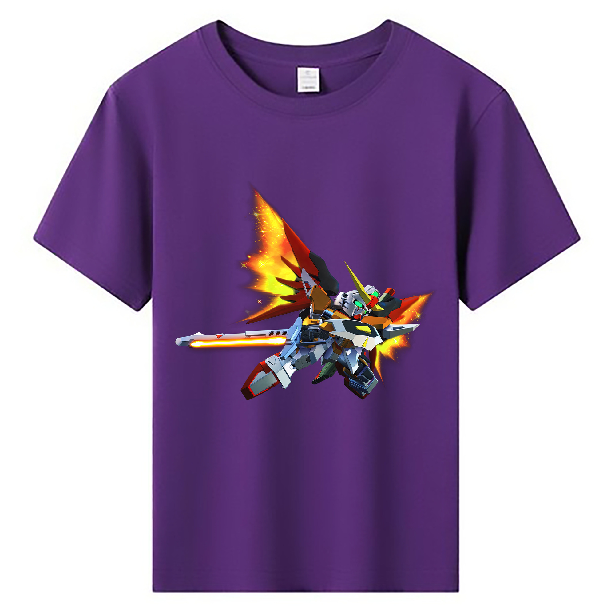 （画像用） 機動戦士ガンダム Mobile Suit Gundam 綿100％キッズTシャツ（フロントプリント）