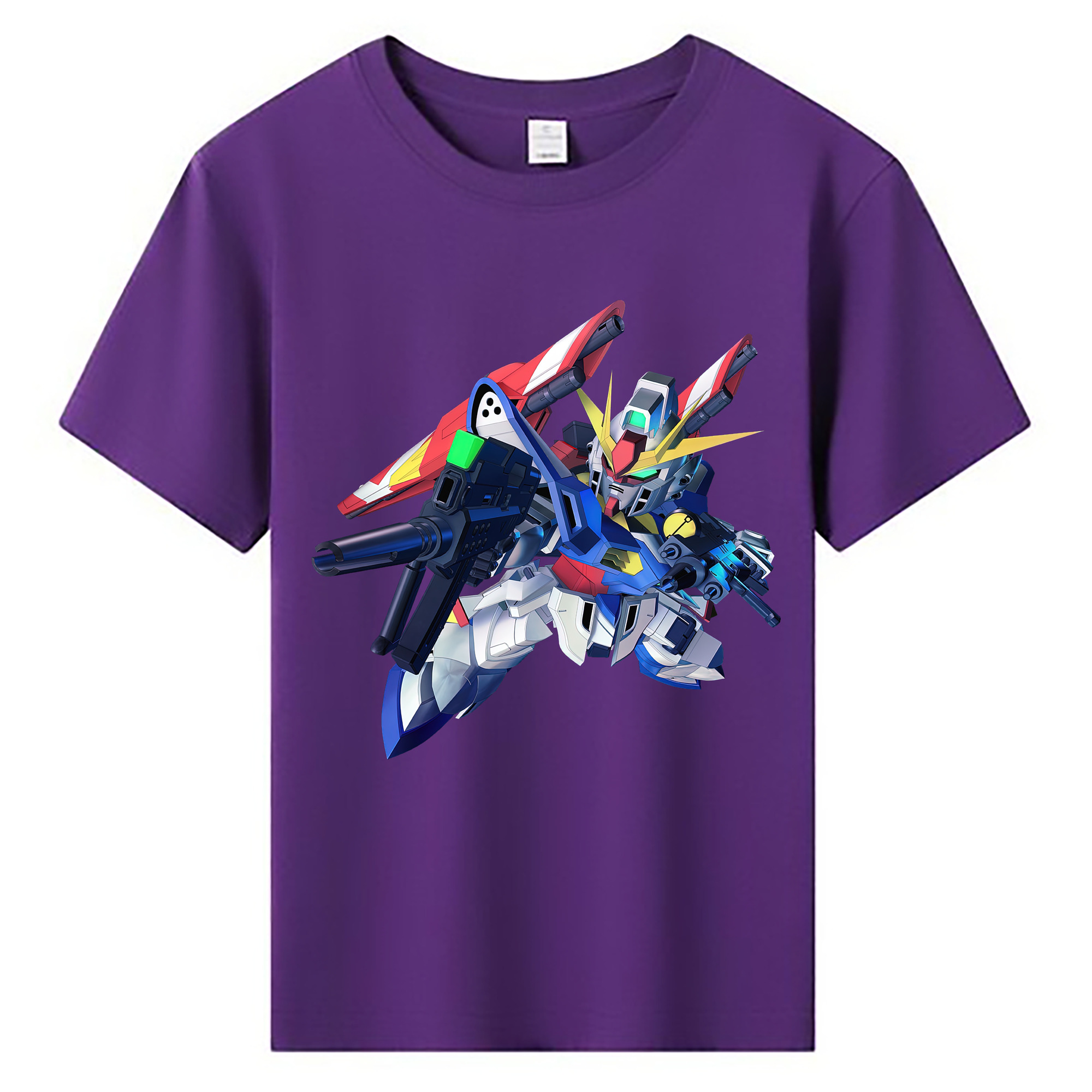 （画像用） 機動戦士ガンダム Mobile Suit Gundam 綿100％キッズTシャツ（フロントプリント）