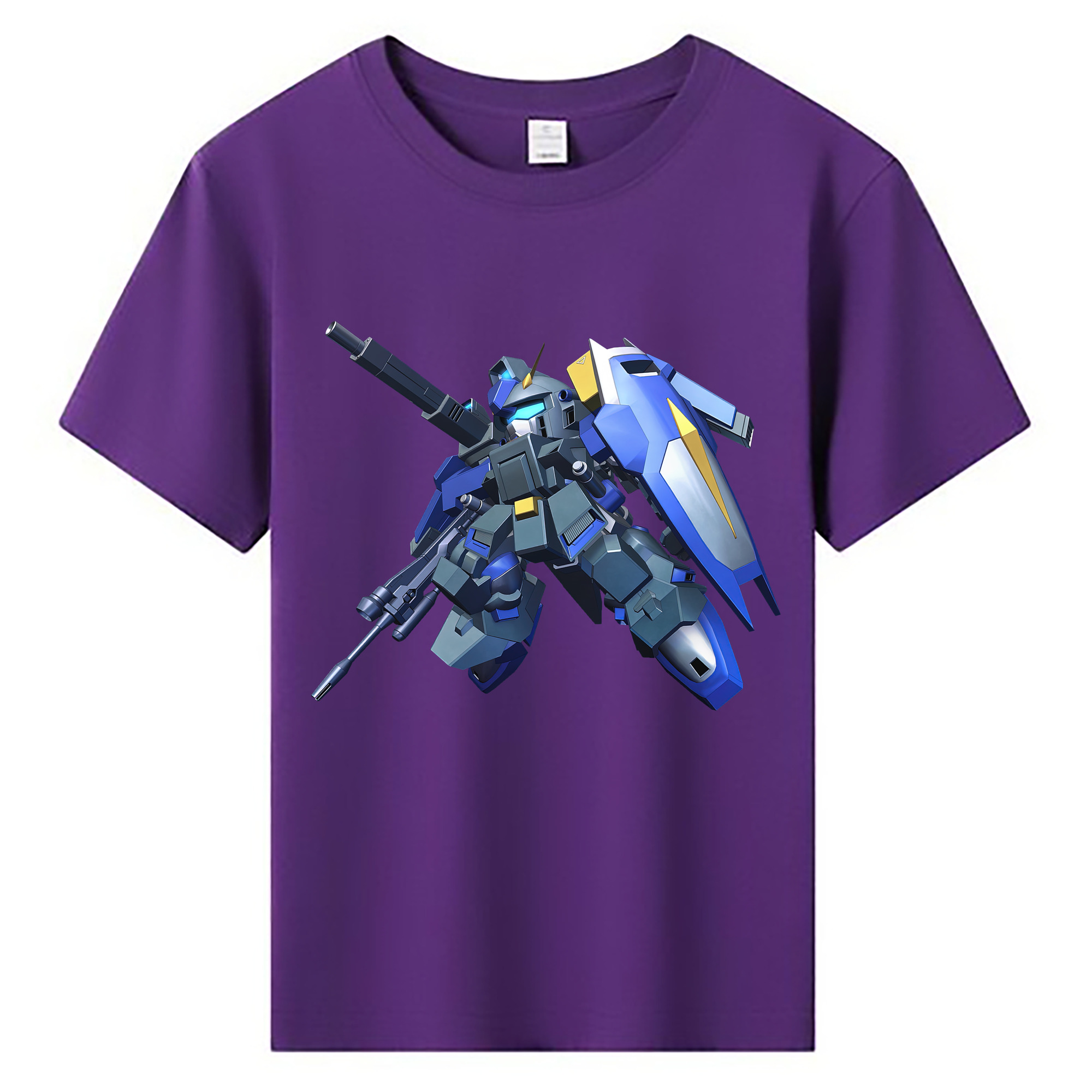 （画像用） 機動戦士ガンダム Mobile Suit Gundam 綿100％キッズTシャツ（フロントプリント）