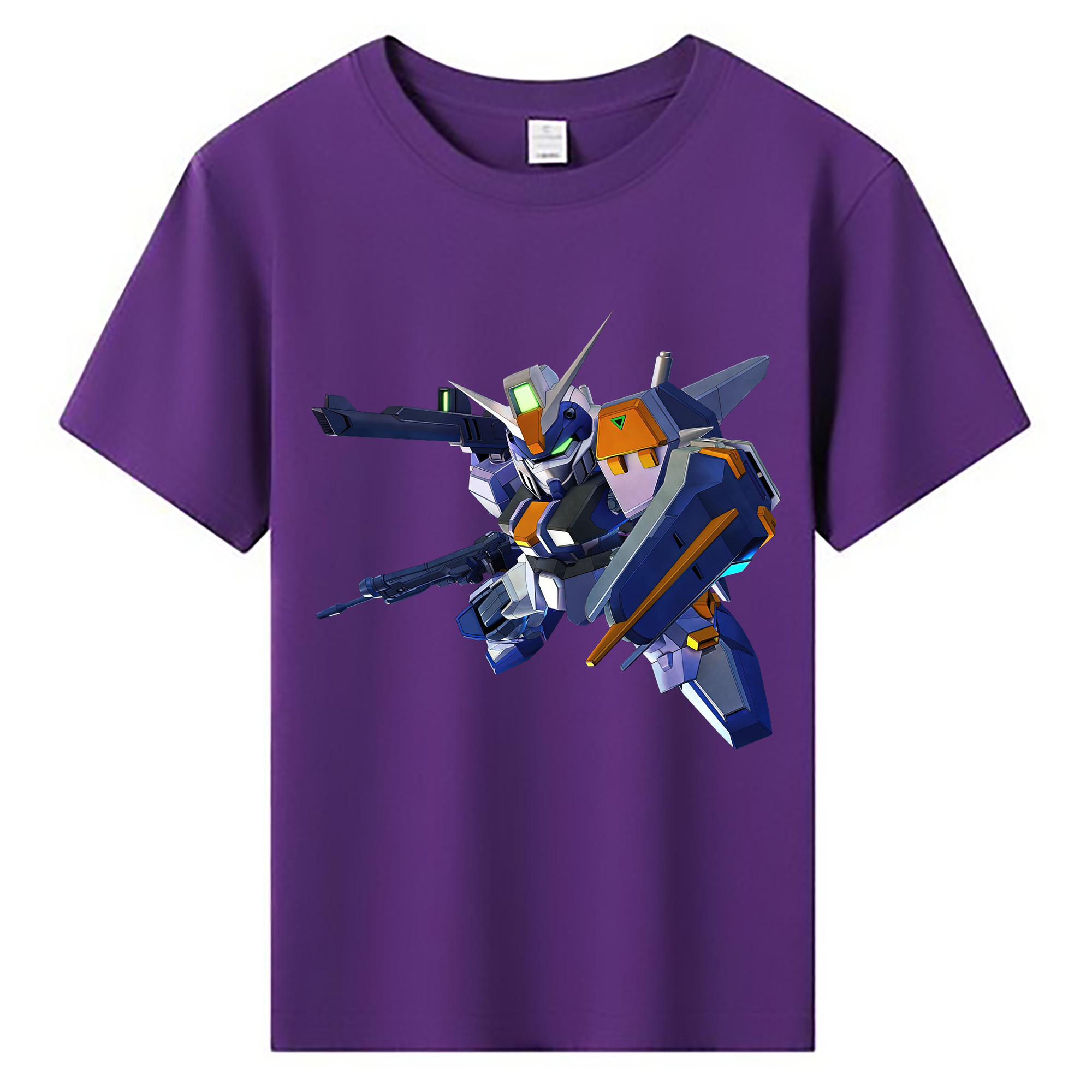 （画像用） 機動戦士ガンダム Mobile Suit Gundam 綿100％キッズTシャツ（フロントプリント）
