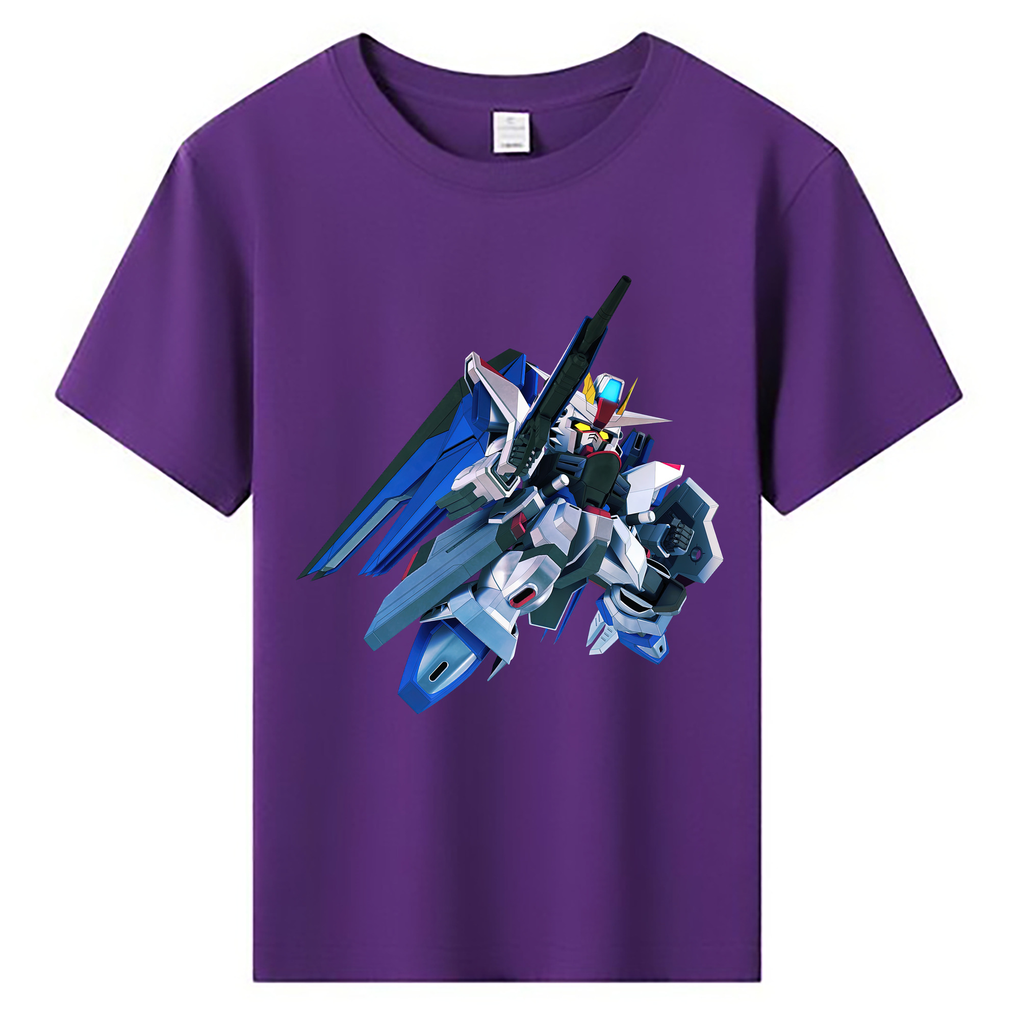 （画像用） 機動戦士ガンダム Mobile Suit Gundam 綿100％キッズTシャツ（フロントプリント）