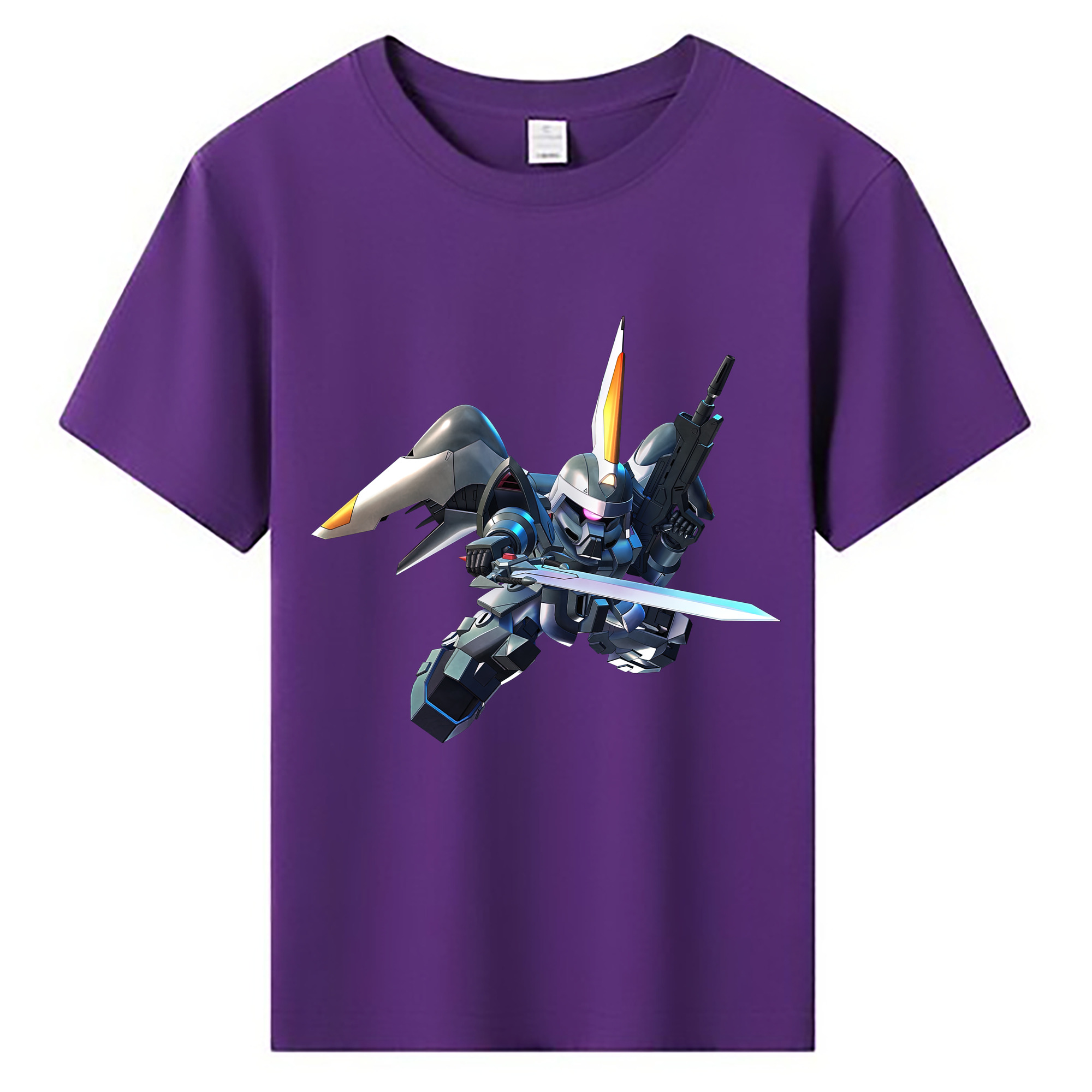 （画像用） 機動戦士ガンダム Mobile Suit Gundam 綿100％キッズTシャツ（フロントプリント）