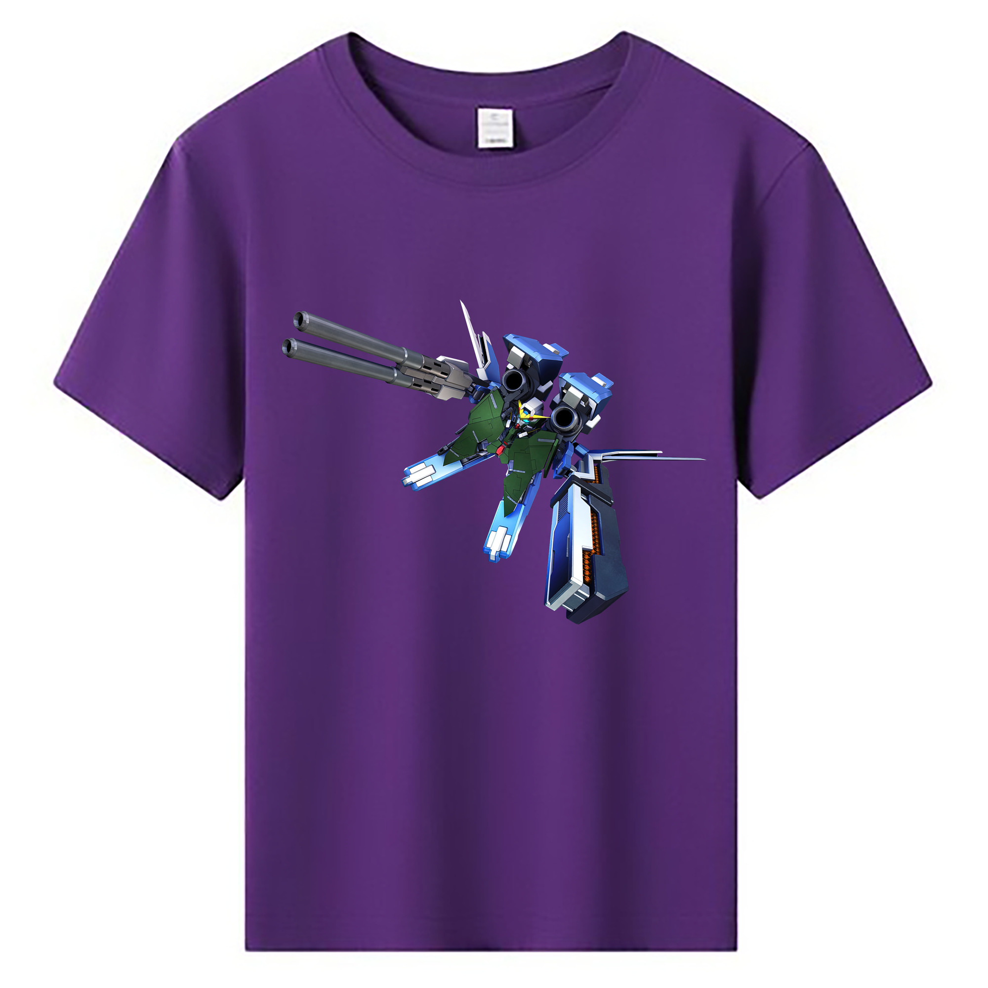 （画像用） 機動戦士ガンダム Mobile Suit Gundam 綿100％キッズTシャツ（フロントプリント）