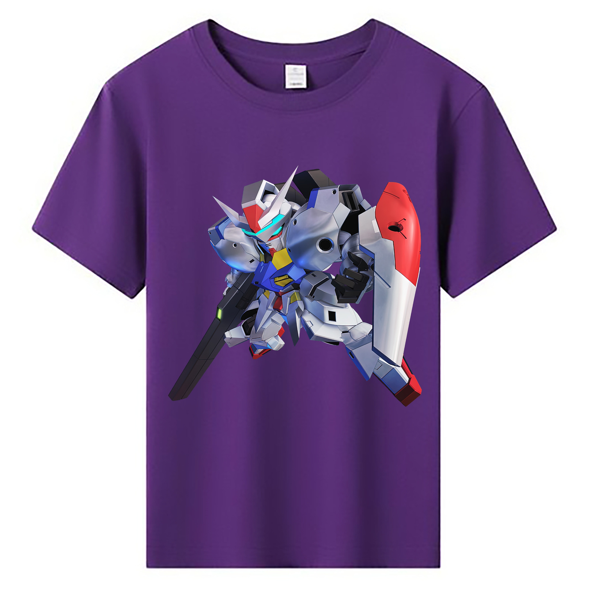 （画像用） 機動戦士ガンダム Mobile Suit Gundam 綿100％キッズTシャツ（フロントプリント）