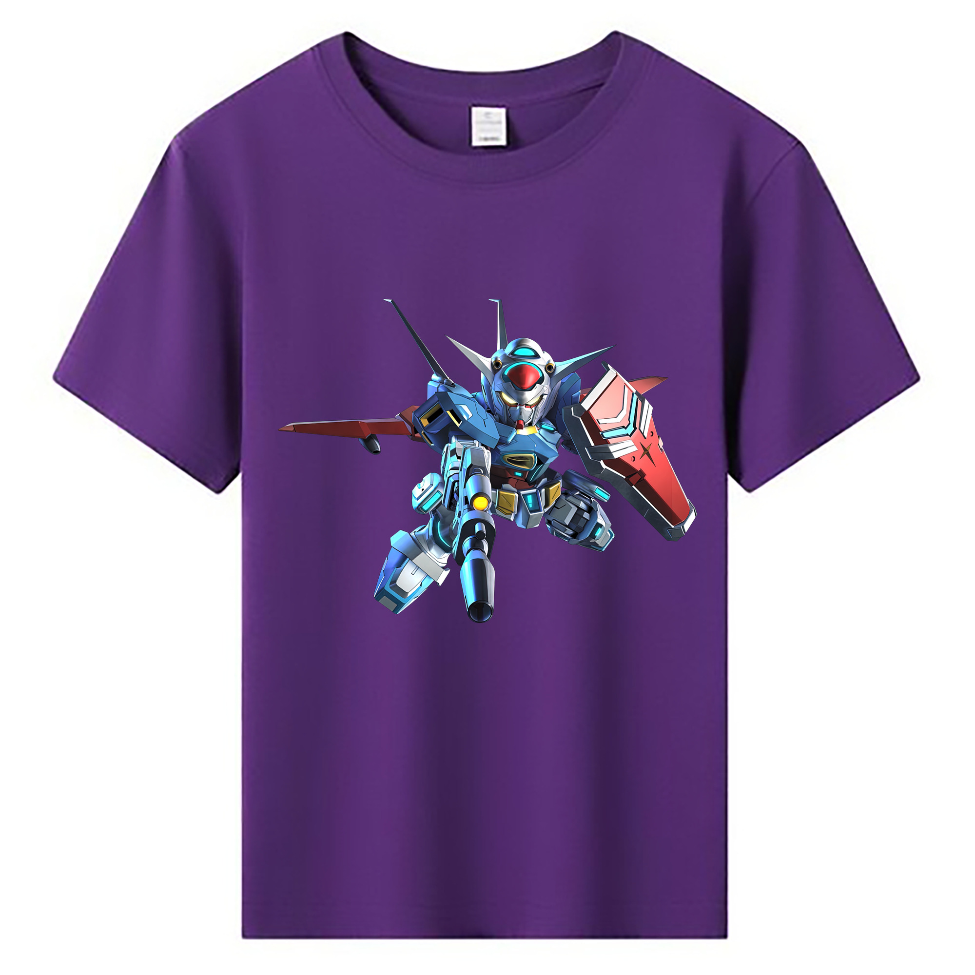 （画像用） 機動戦士ガンダム Mobile Suit Gundam 綿100％キッズTシャツ（フロントプリント）