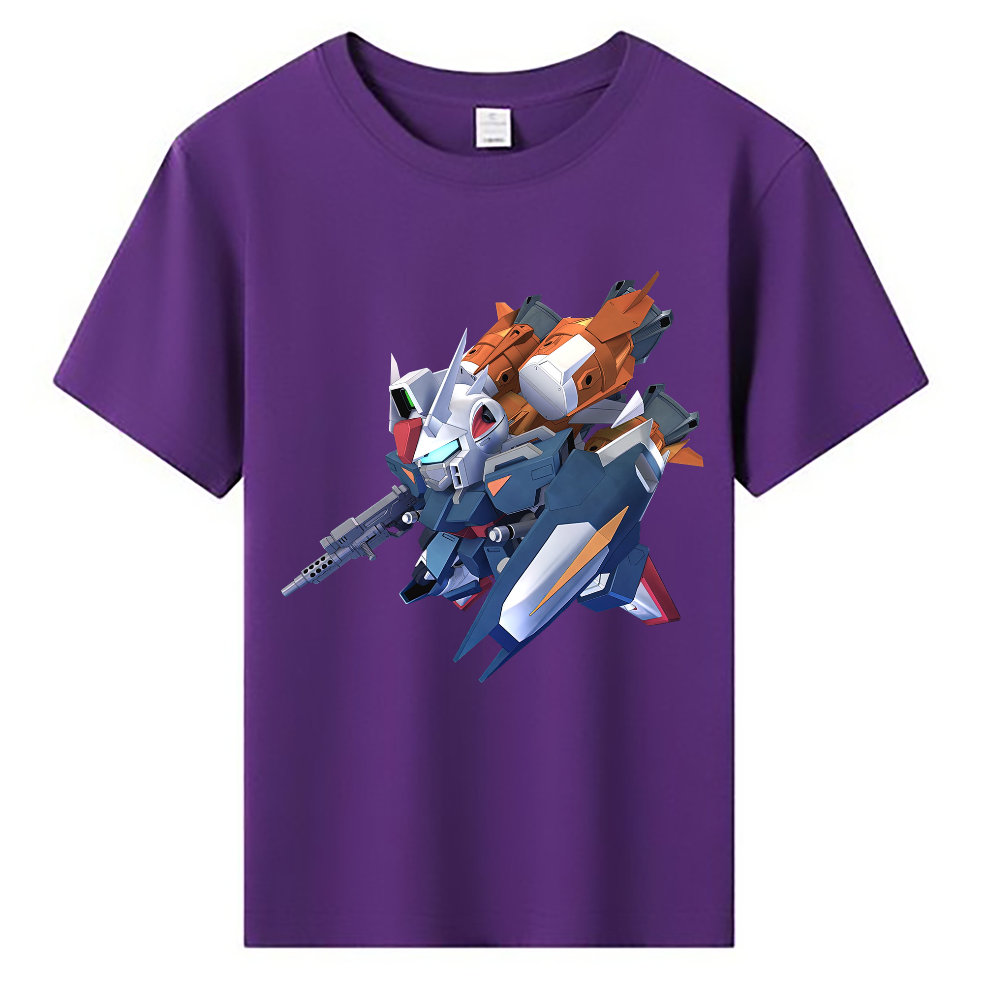 （画像用） 機動戦士ガンダム Mobile Suit Gundam 綿100％キッズTシャツ（フロントプリント）
