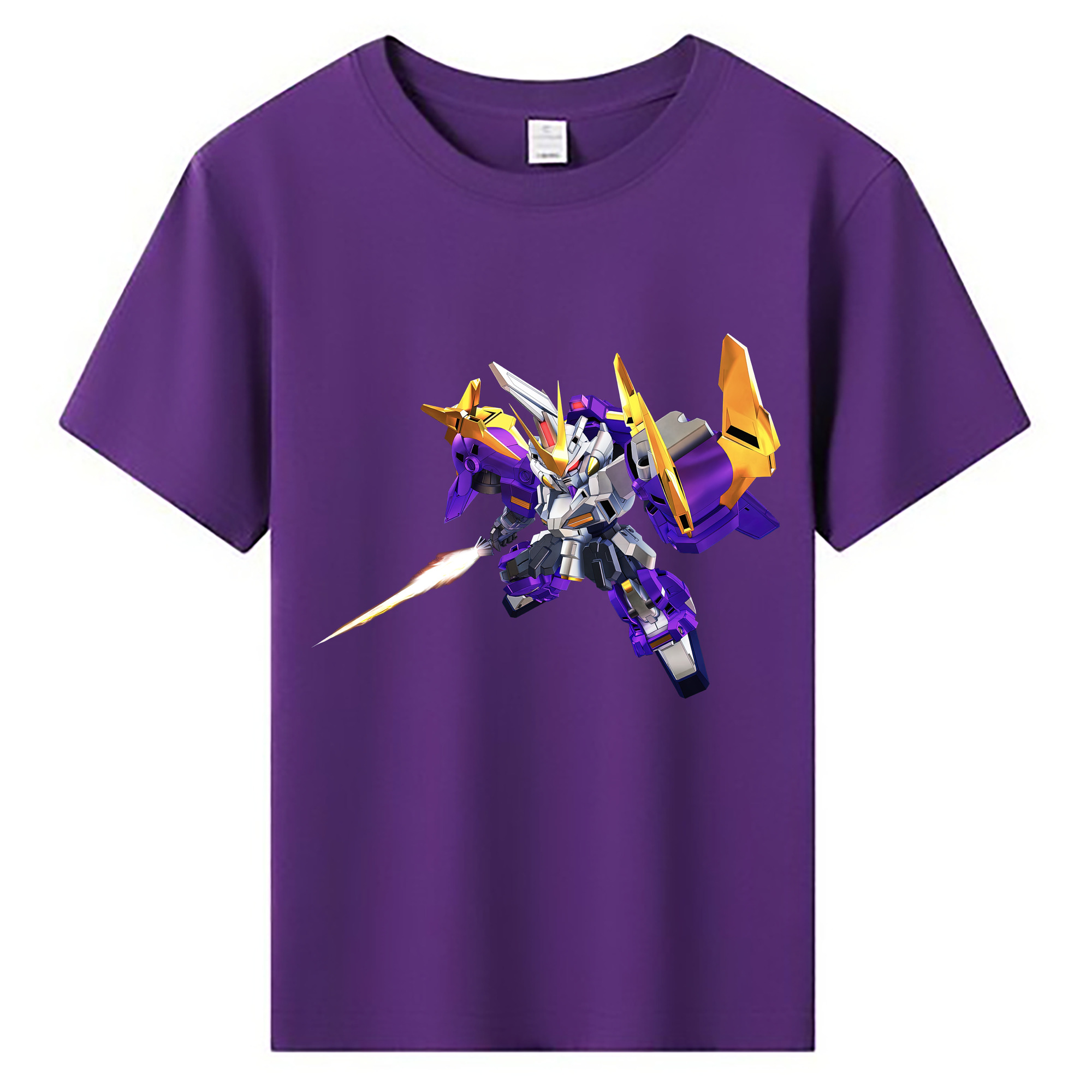 （画像用） 機動戦士ガンダム Mobile Suit Gundam 綿100％キッズTシャツ（フロントプリント）