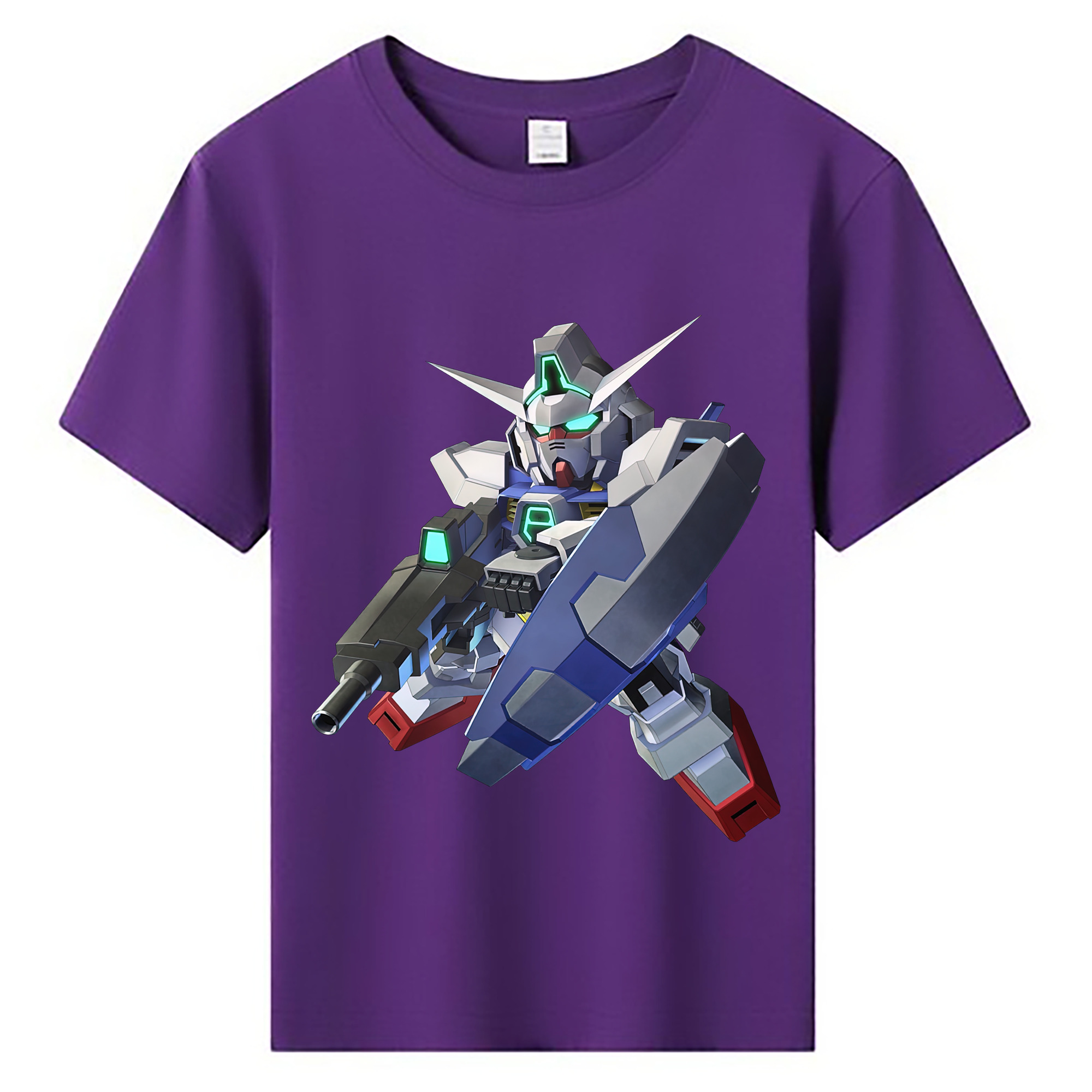（画像用） 機動戦士ガンダム Mobile Suit Gundam 綿100％キッズTシャツ（フロントプリント）