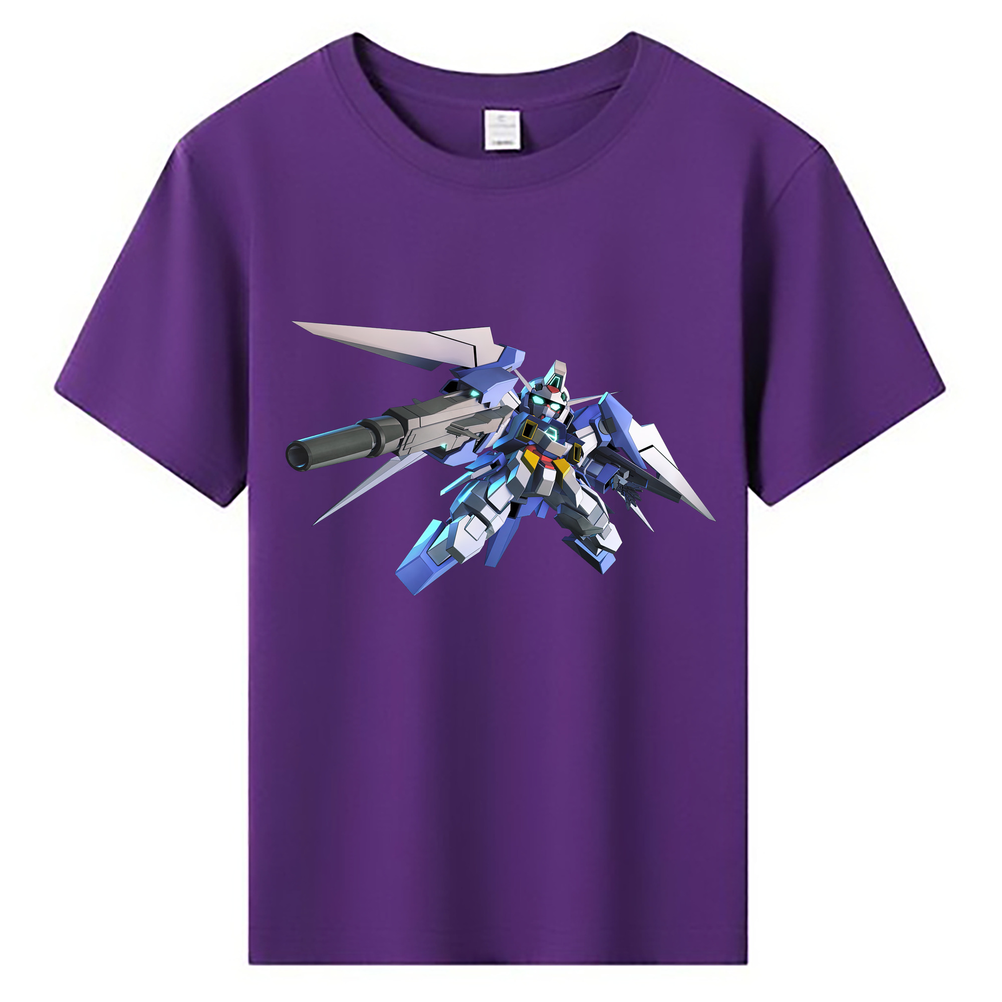 （画像用） 機動戦士ガンダム Mobile Suit Gundam 綿100％キッズTシャツ（フロントプリント）
