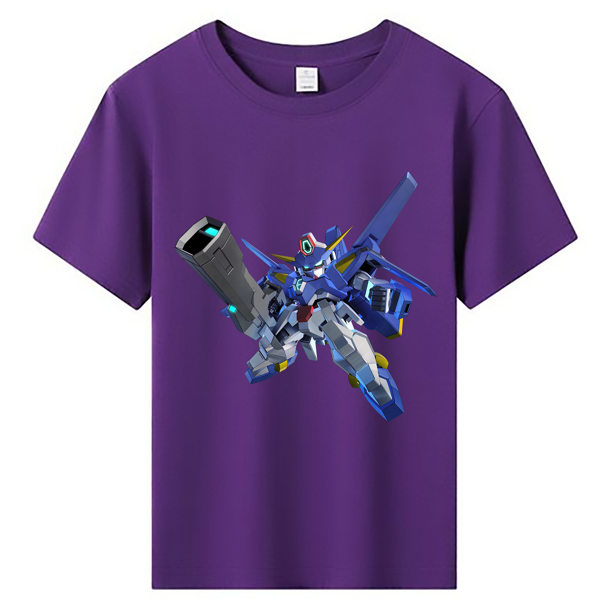 （画像用） 機動戦士ガンダム Mobile Suit Gundam 綿100％キッズTシャツ（フロントプリント）