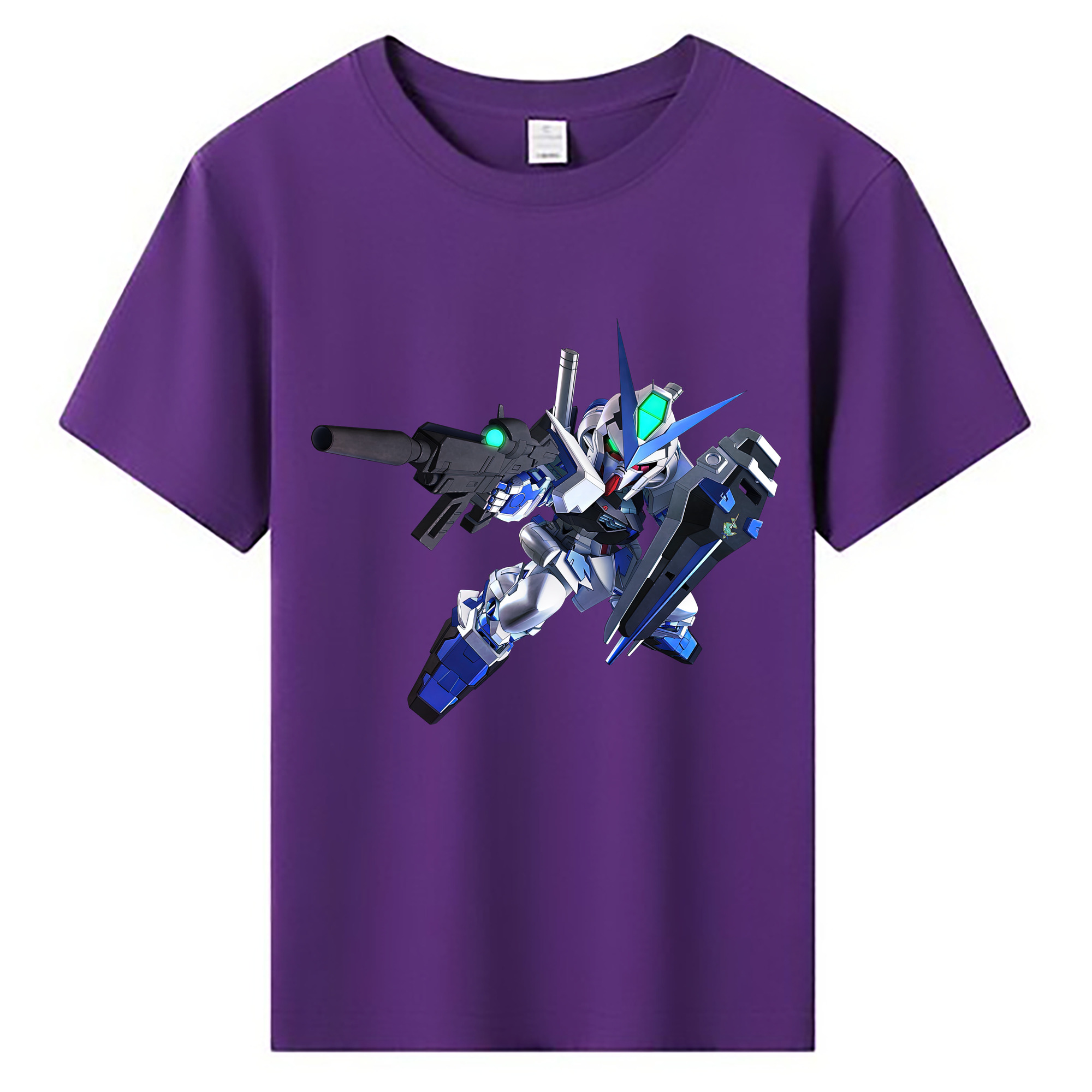 （画像用） 機動戦士ガンダム Mobile Suit Gundam 綿100％キッズTシャツ（フロントプリント）