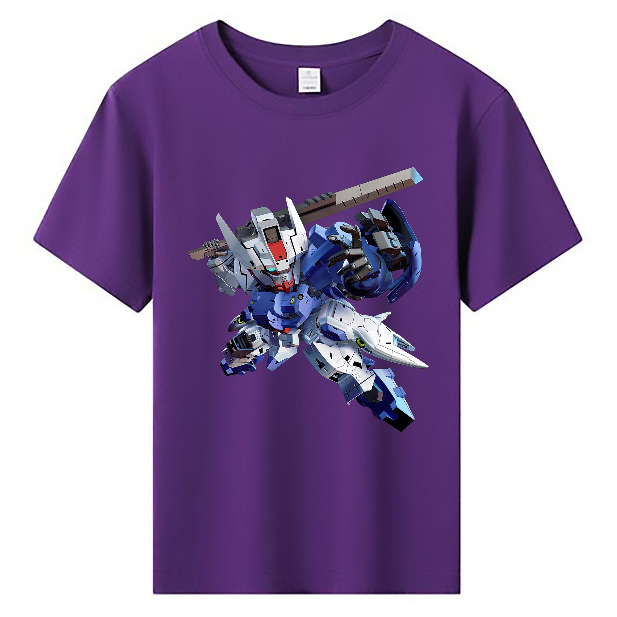 （画像用） 機動戦士ガンダム Mobile Suit Gundam 綿100％キッズTシャツ（フロントプリント）