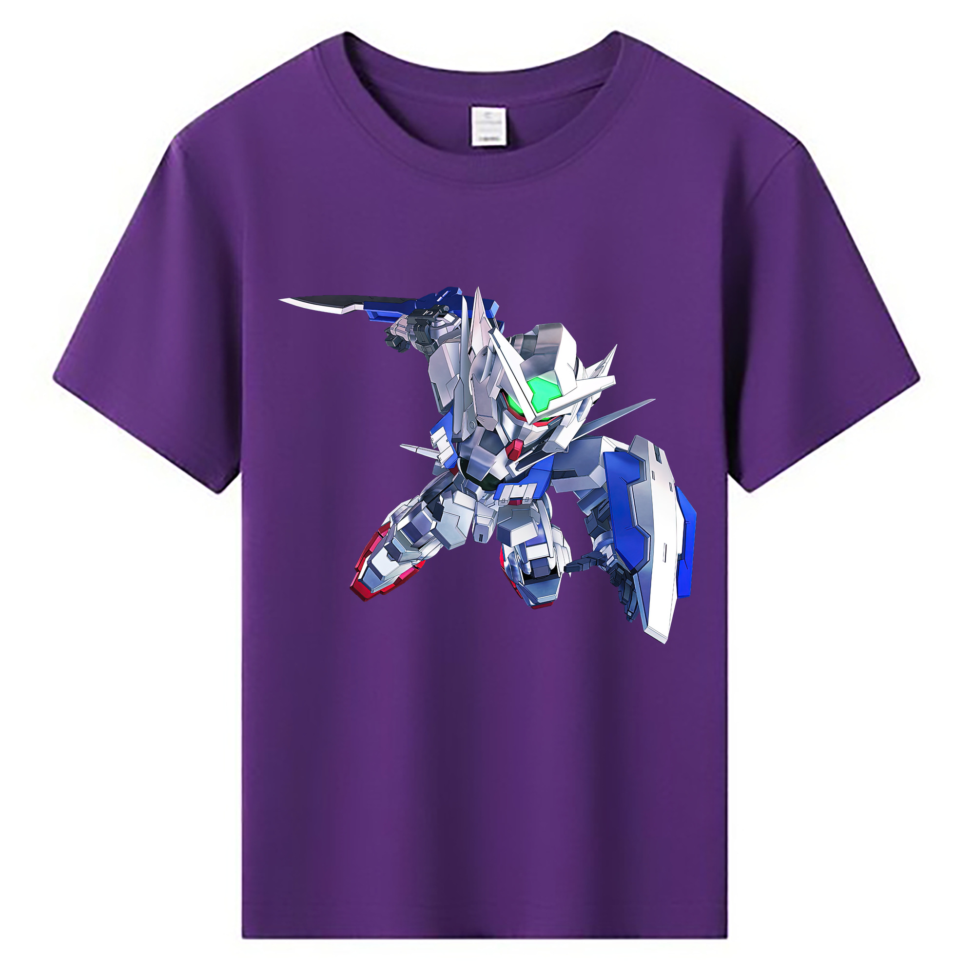 （画像用） 機動戦士ガンダム Mobile Suit Gundam 綿100％キッズTシャツ（フロントプリント）