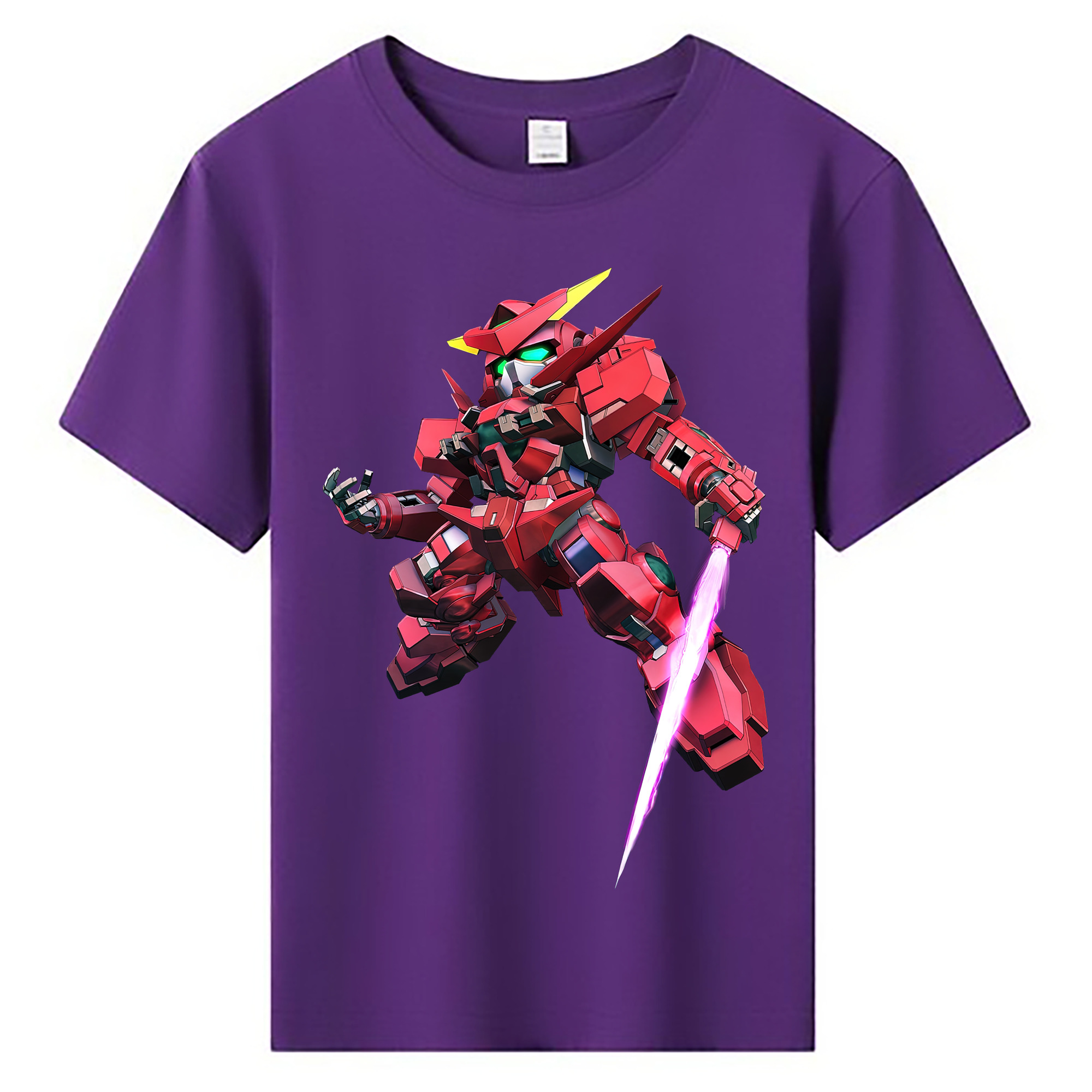 （画像用） 機動戦士ガンダム Mobile Suit Gundam 綿100％キッズTシャツ（フロントプリント）