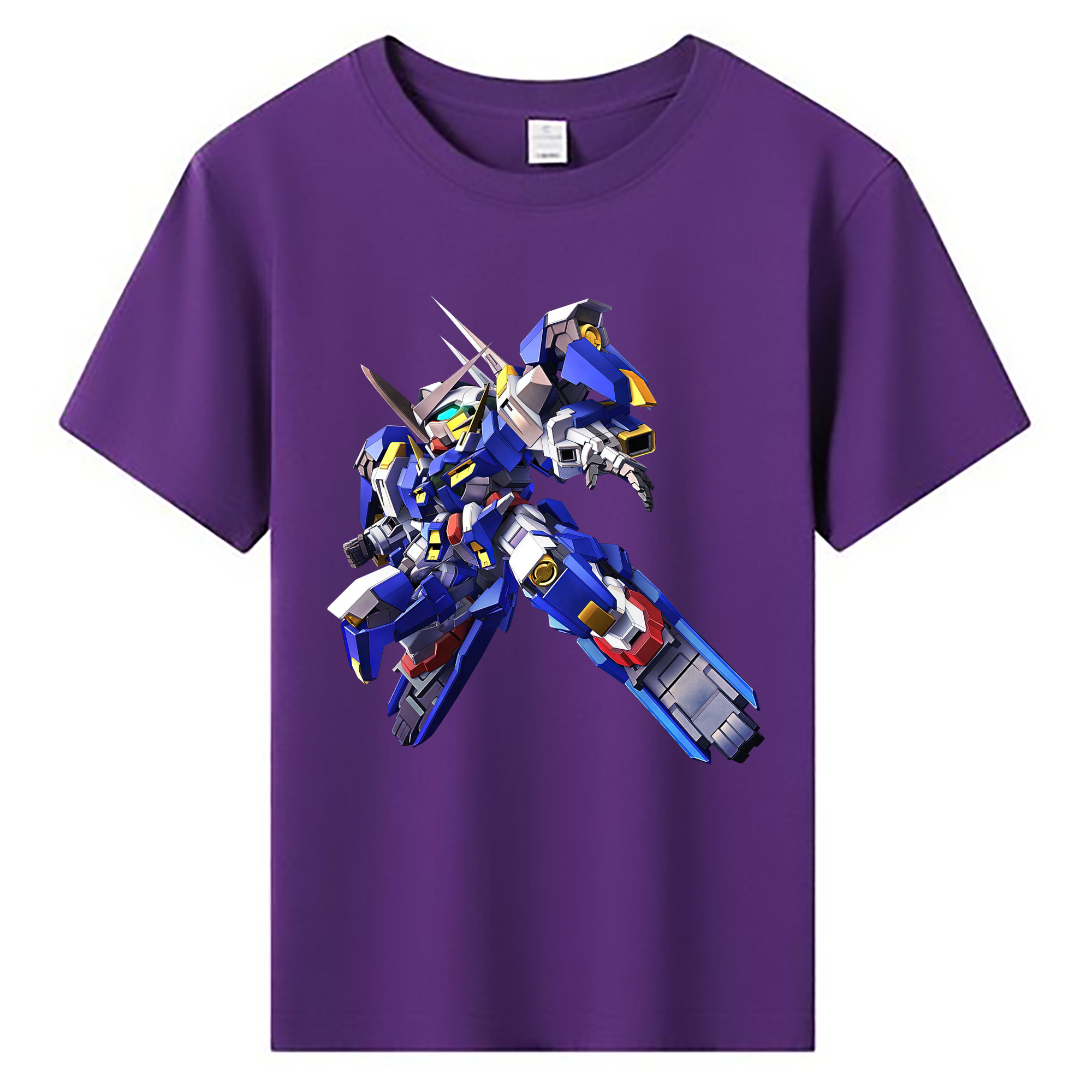 （画像用） 機動戦士ガンダム Mobile Suit Gundam 綿100％キッズTシャツ（フロントプリント）