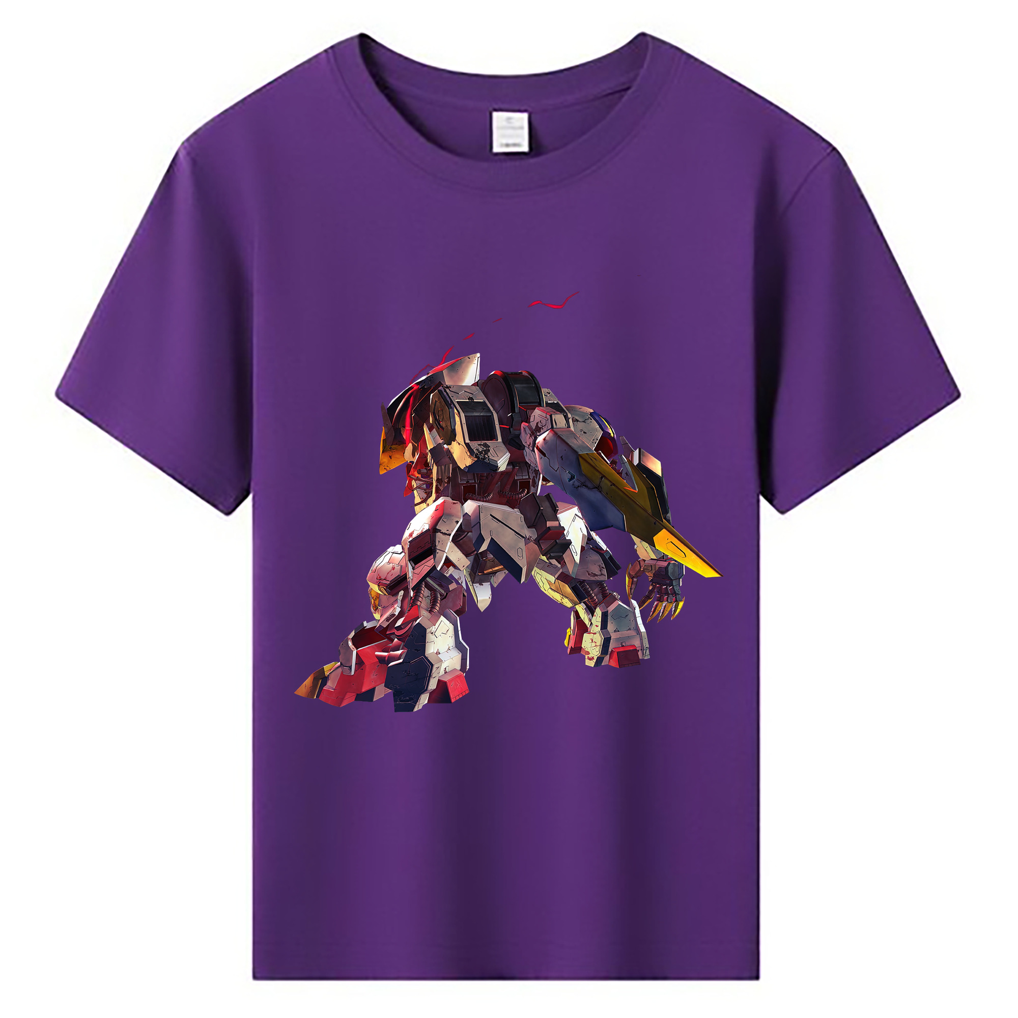 （画像用） 機動戦士ガンダム Mobile Suit Gundam 綿100％キッズTシャツ（フロントプリント）