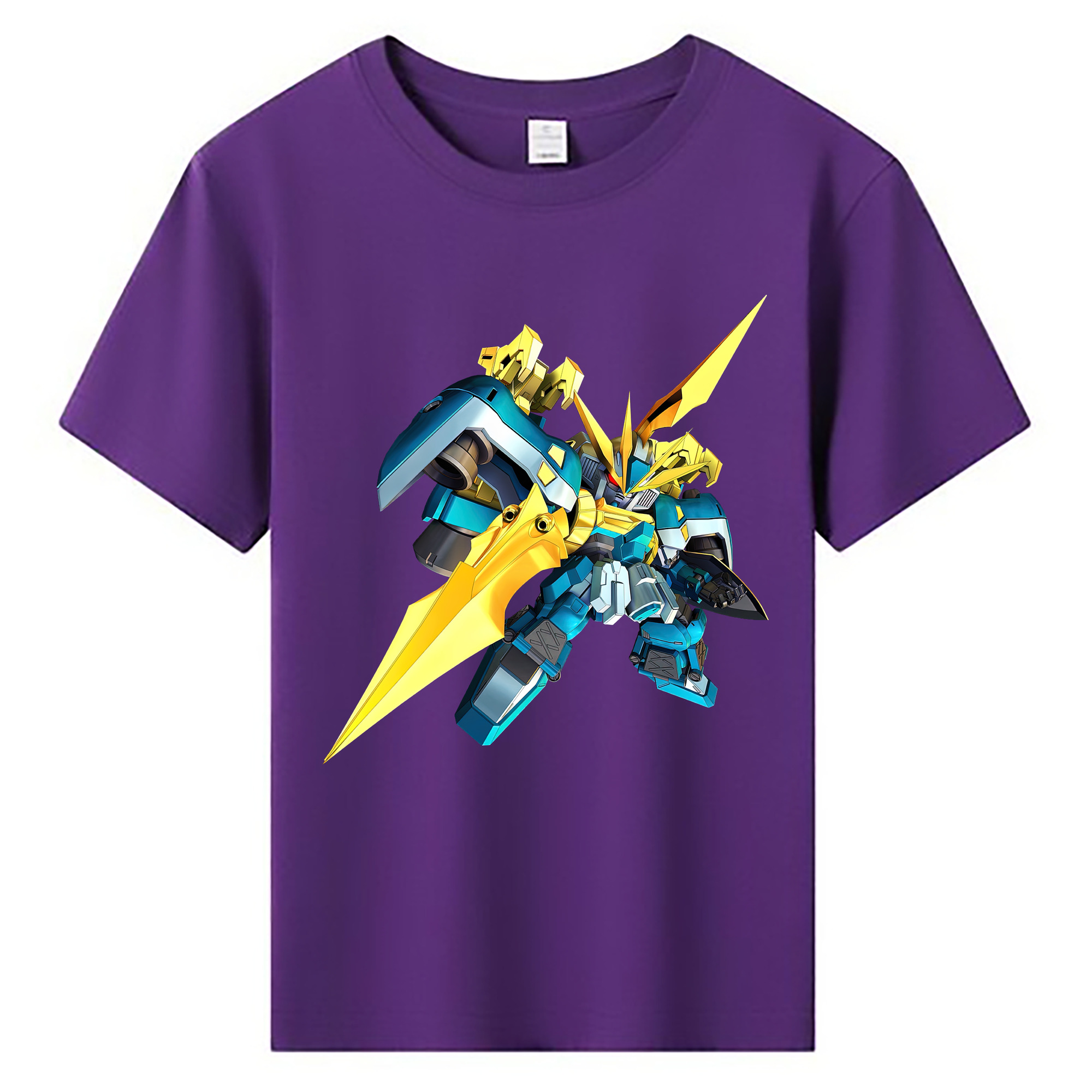 （画像用） 機動戦士ガンダム Mobile Suit Gundam 綿100％キッズTシャツ（フロントプリント）