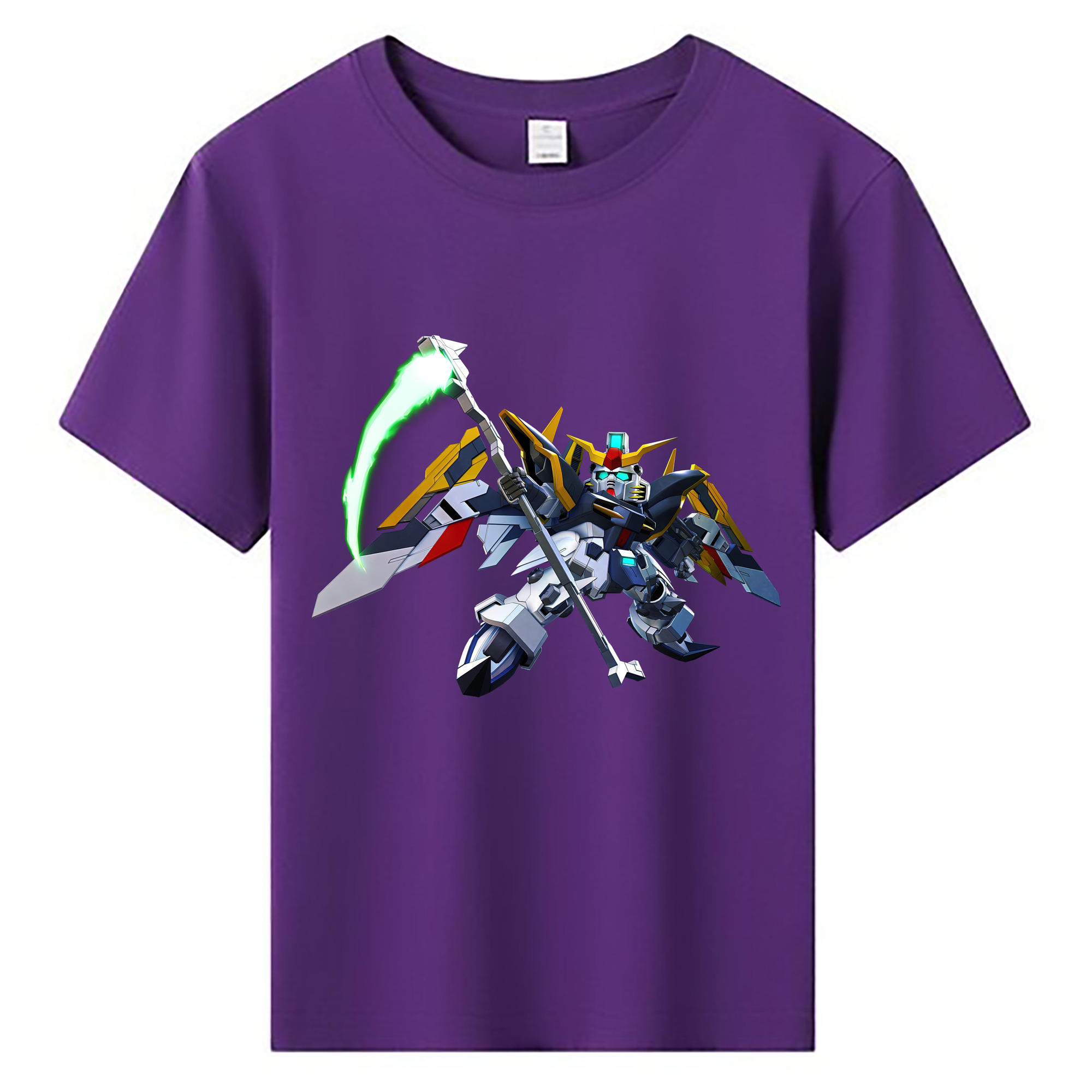 （画像用） 機動戦士ガンダム Mobile Suit Gundam 綿100％キッズTシャツ（フロントプリント）