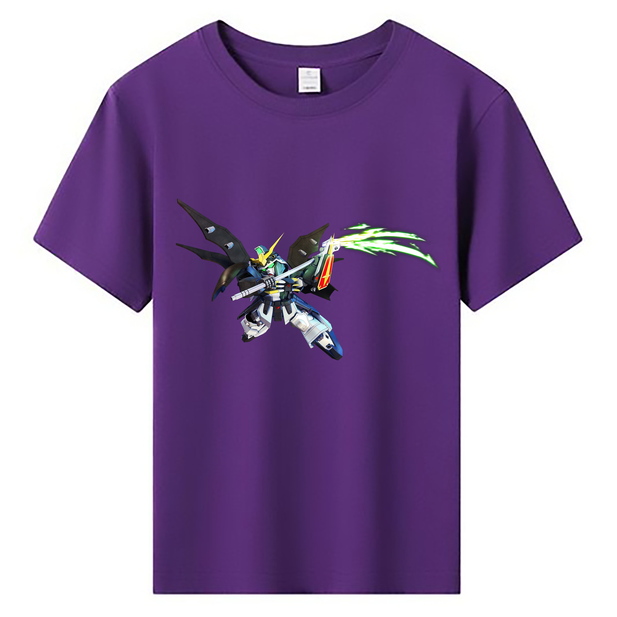（画像用） 機動戦士ガンダム Mobile Suit Gundam 綿100％キッズTシャツ（フロントプリント）