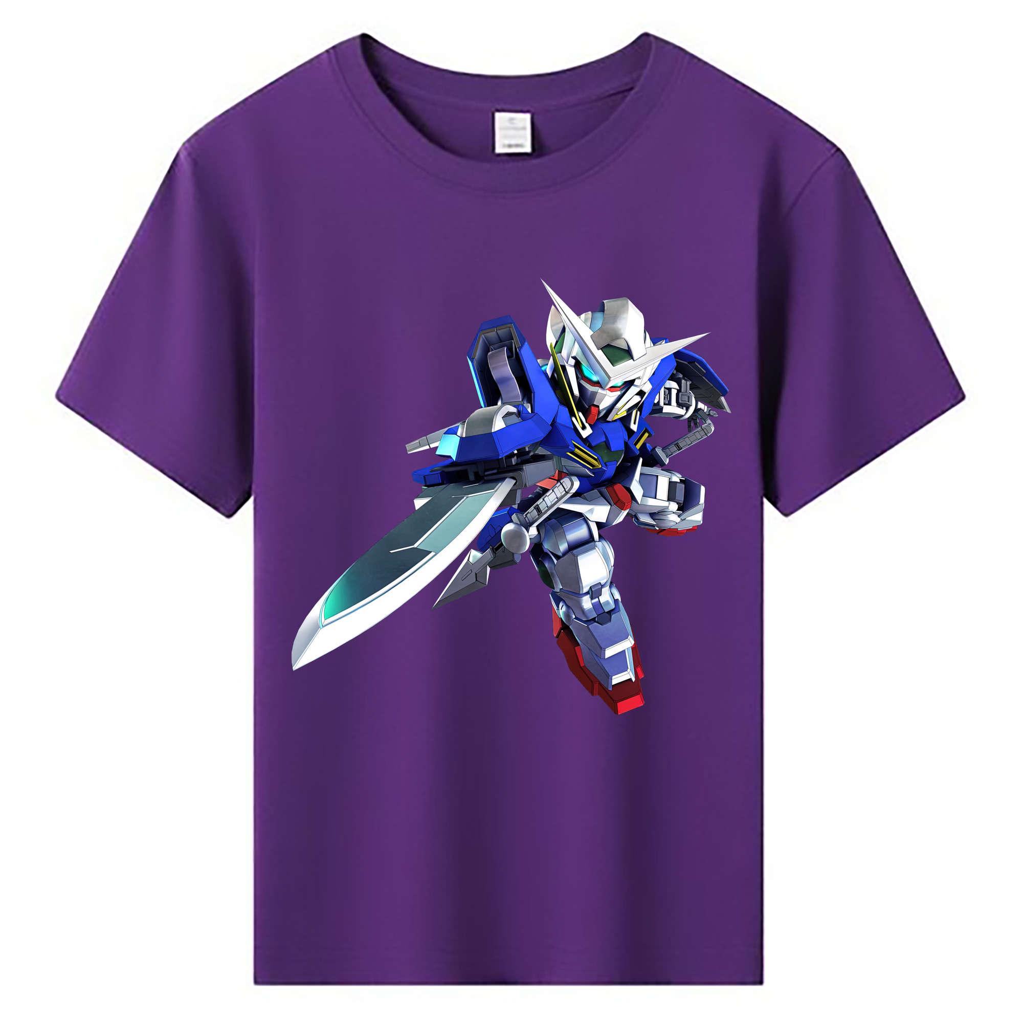 （画像用） 機動戦士ガンダム Mobile Suit Gundam 綿100％キッズTシャツ（フロントプリント）