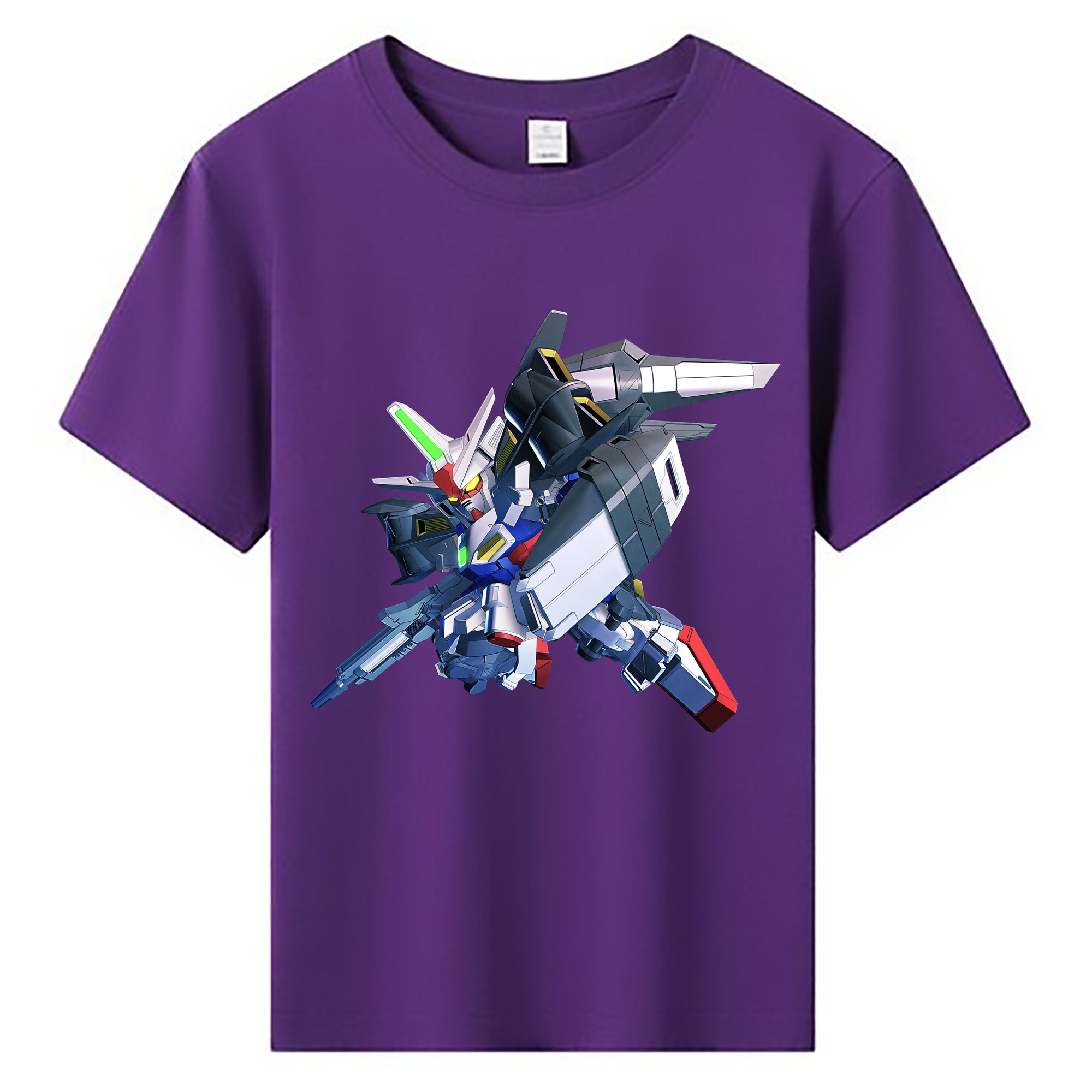 （画像用） 機動戦士ガンダム Mobile Suit Gundam 綿100％キッズTシャツ（フロントプリント）