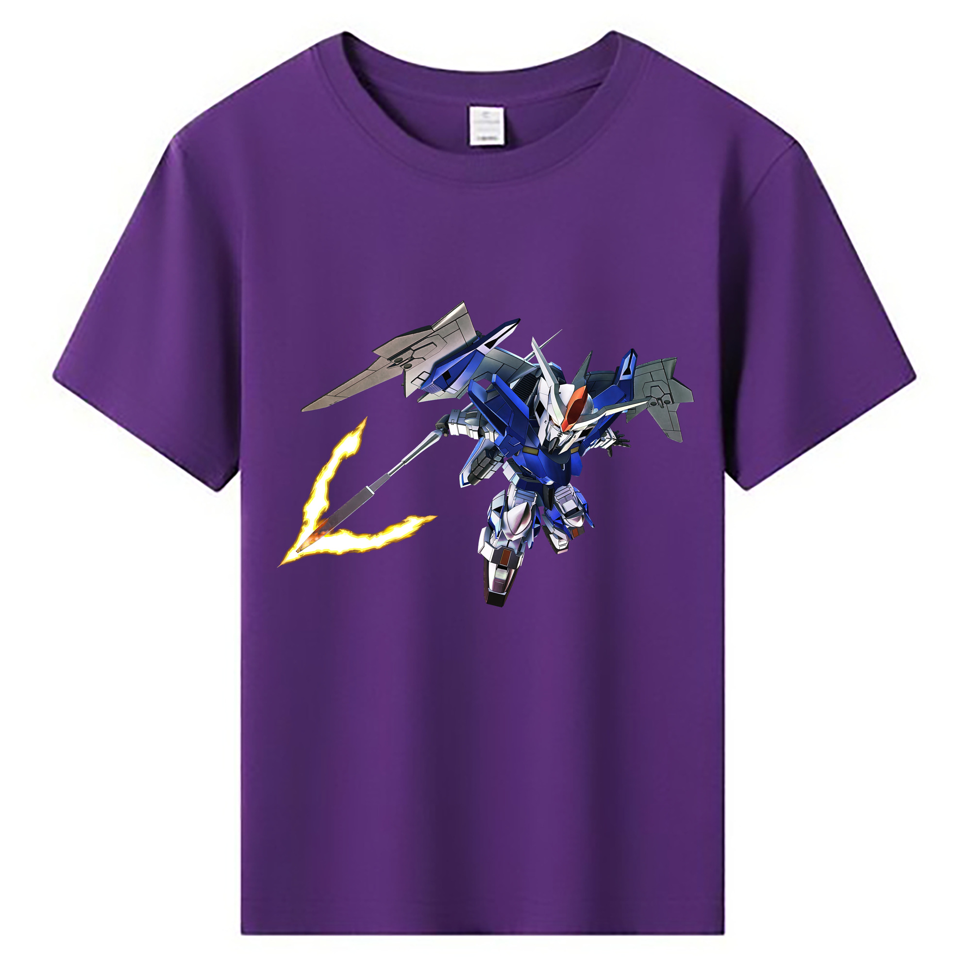 （画像用） 機動戦士ガンダム Mobile Suit Gundam 綿100％キッズTシャツ（フロントプリント）