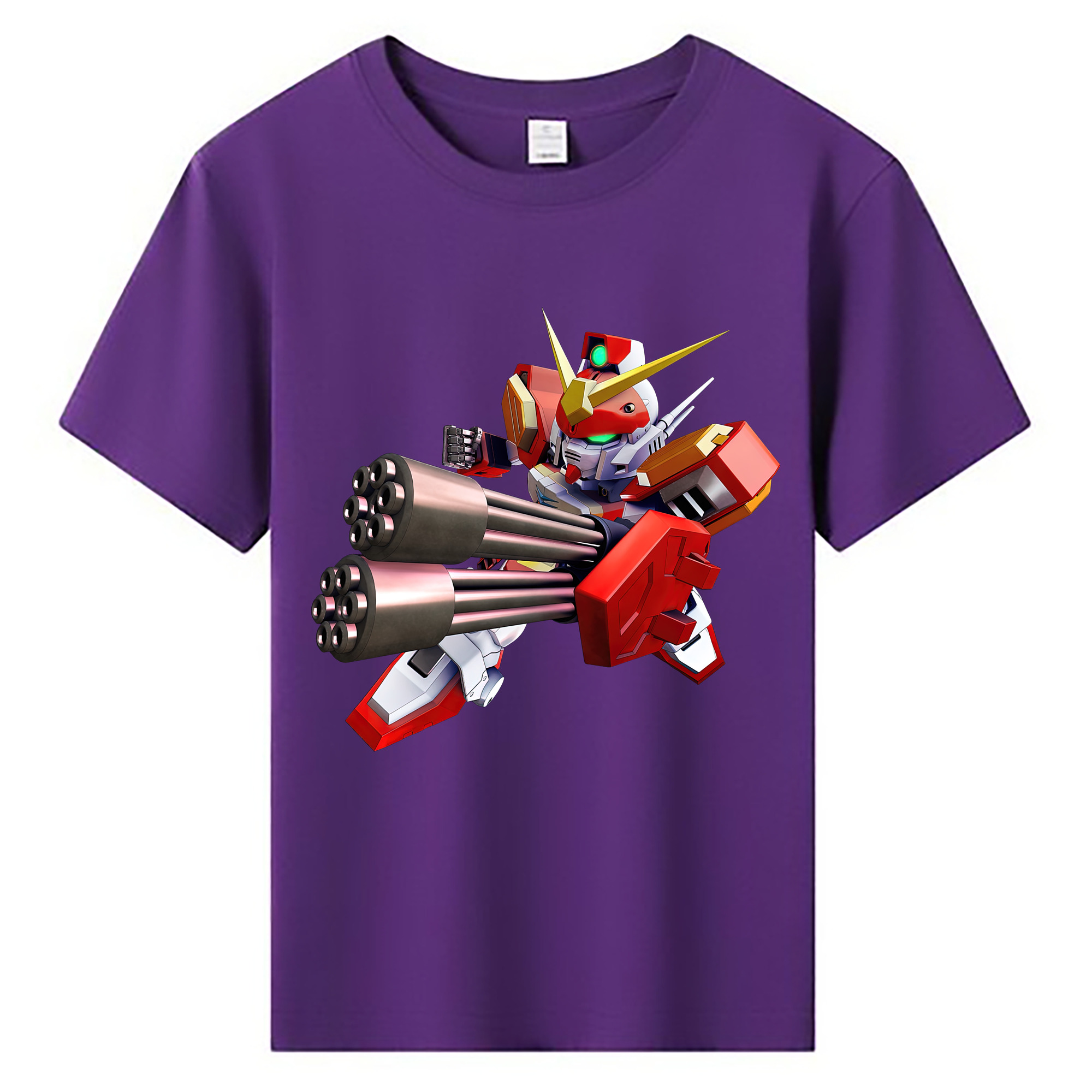 （画像用） 機動戦士ガンダム Mobile Suit Gundam 綿100％キッズTシャツ（フロントプリント）