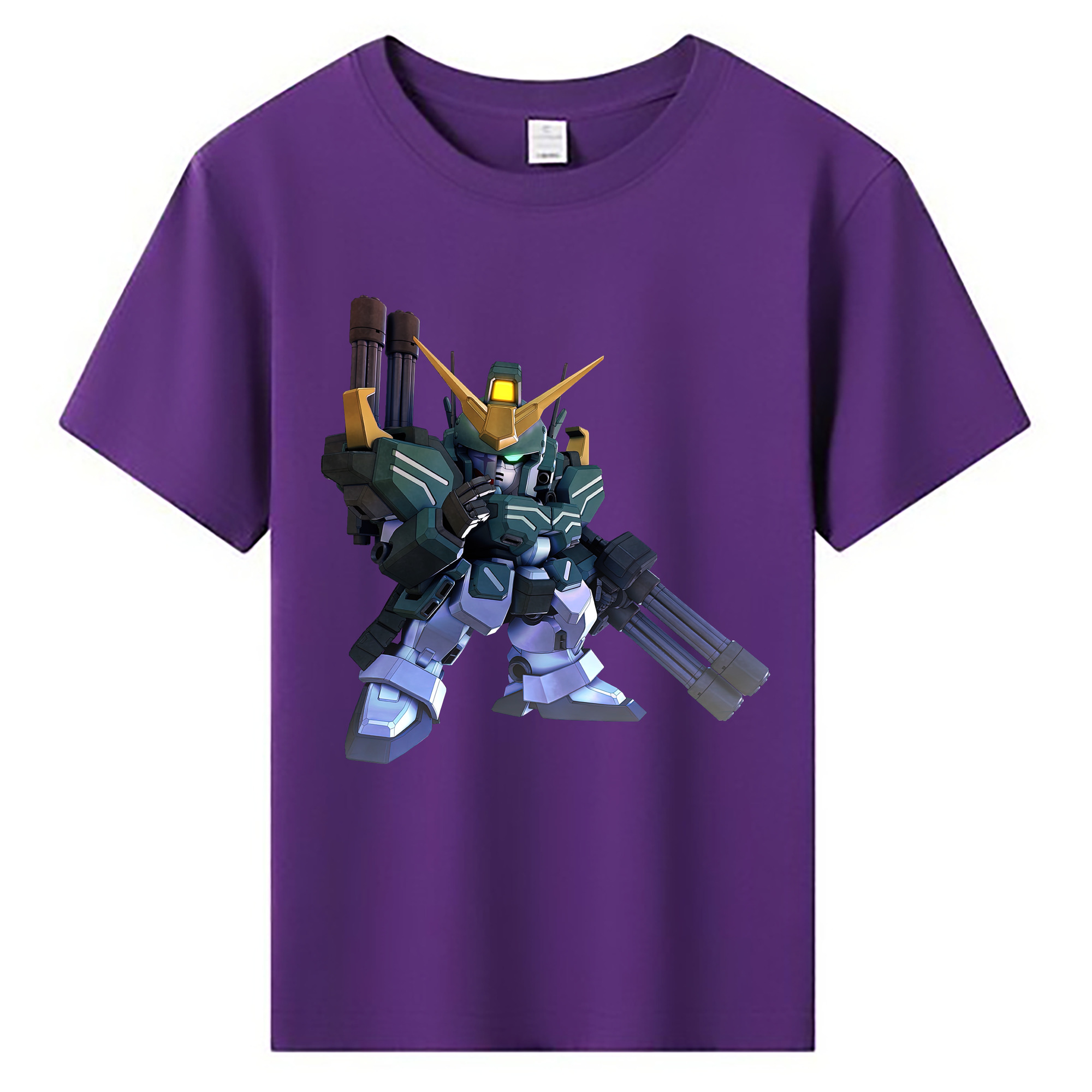 （画像用） 機動戦士ガンダム Mobile Suit Gundam 綿100％キッズTシャツ（フロントプリント）