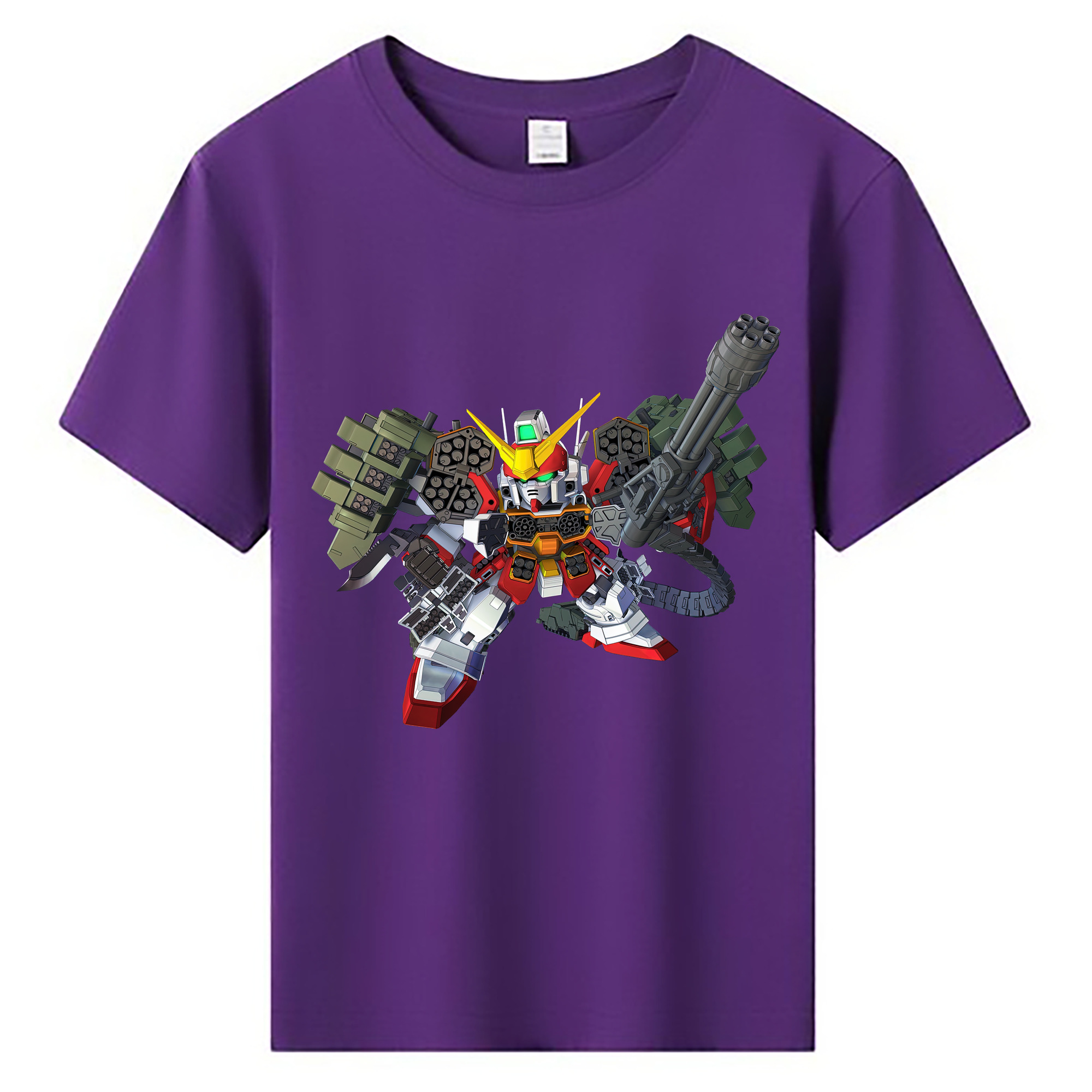 （画像用） 機動戦士ガンダム Mobile Suit Gundam 綿100％キッズTシャツ（フロントプリント）