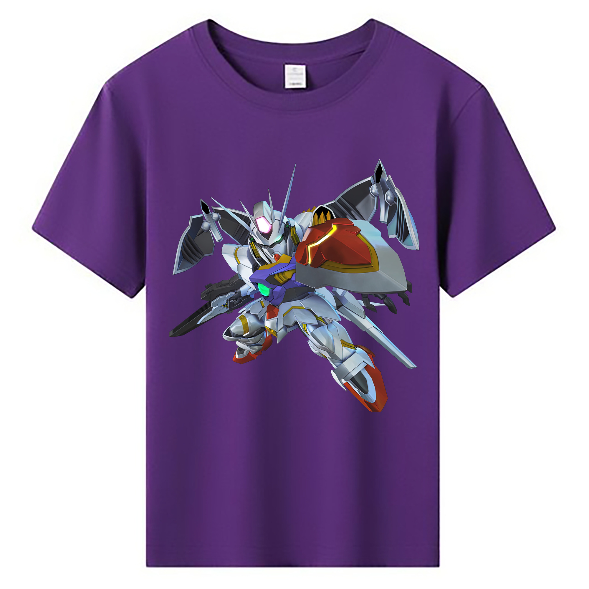 （画像用） 機動戦士ガンダム Mobile Suit Gundam 綿100％キッズTシャツ（フロントプリント）