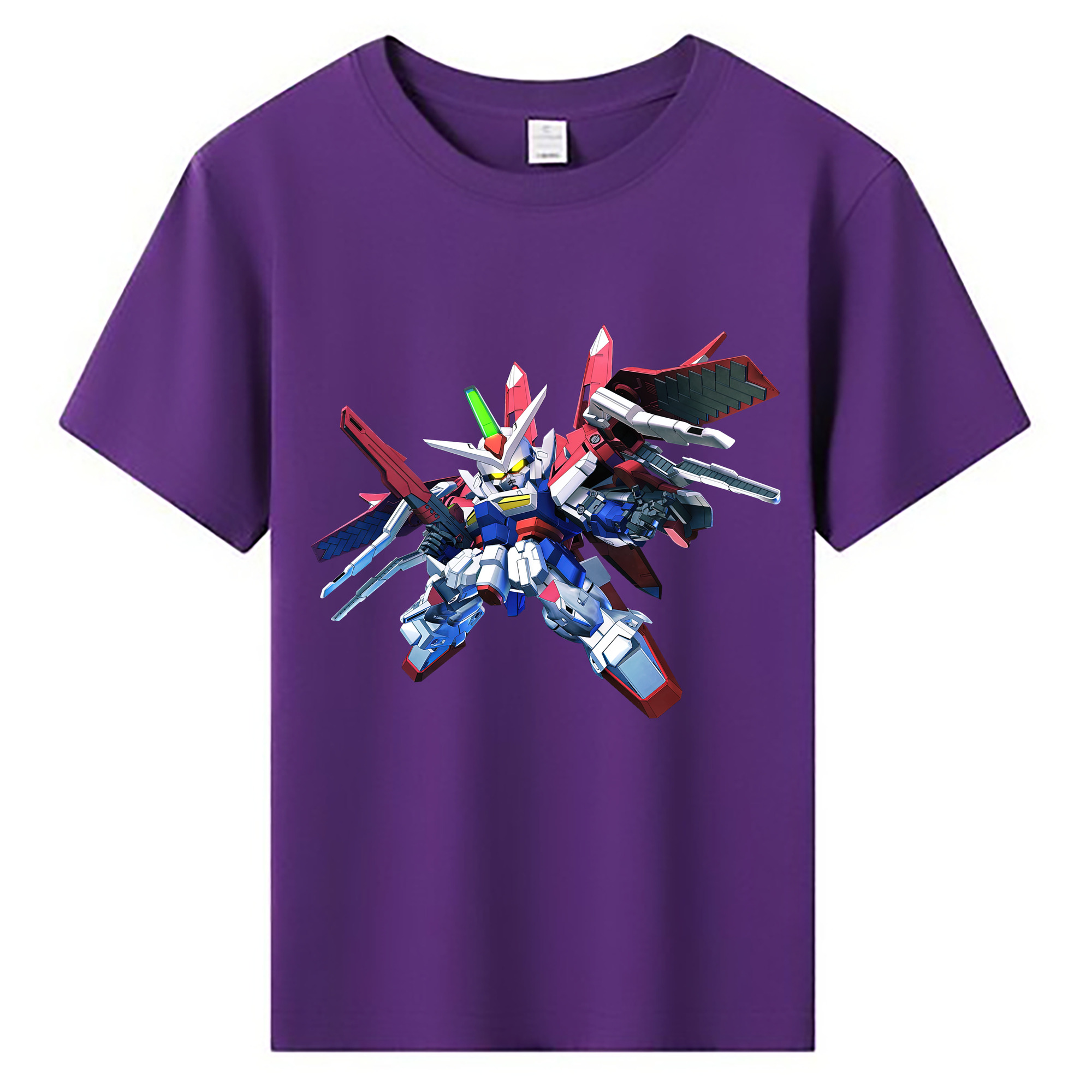 （画像用） 機動戦士ガンダム Mobile Suit Gundam 綿100％キッズTシャツ（フロントプリント）
