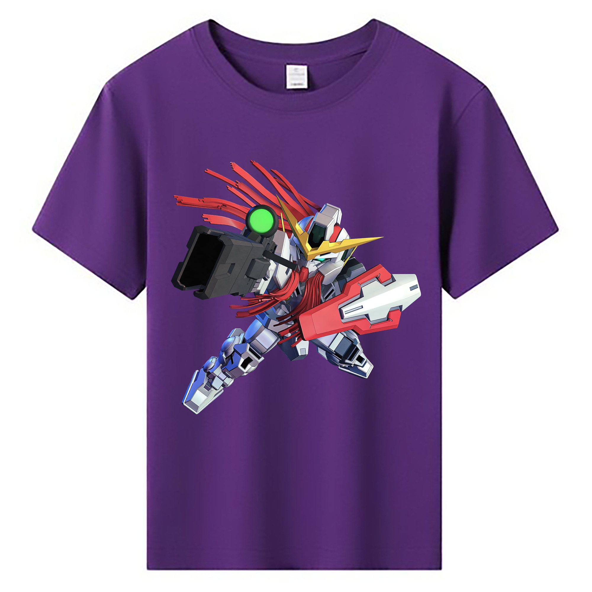 （画像用） 機動戦士ガンダム Mobile Suit Gundam 綿100％キッズTシャツ（フロントプリント）