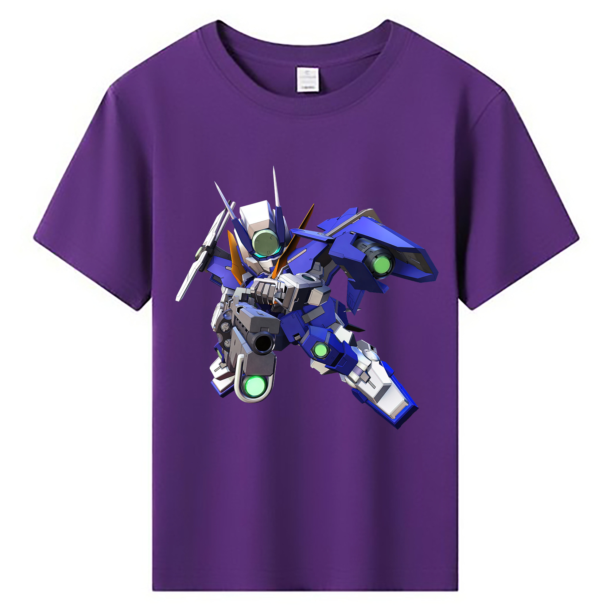 （画像用） 機動戦士ガンダム Mobile Suit Gundam 綿100％キッズTシャツ（フロントプリント）