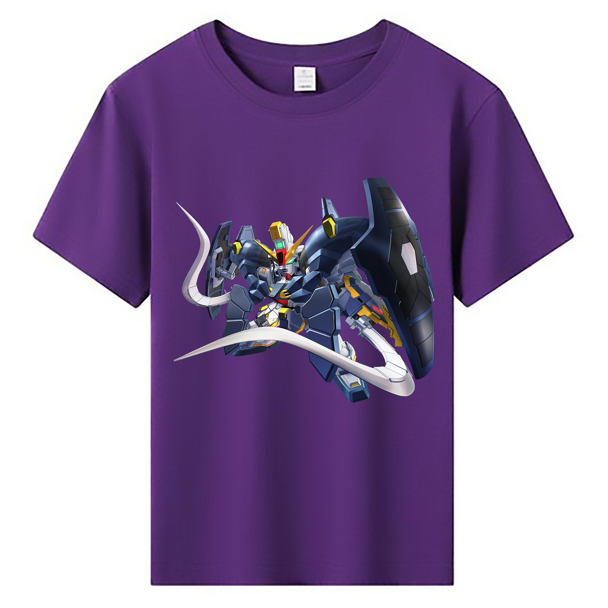 （画像用） 機動戦士ガンダム Mobile Suit Gundam 綿100％キッズTシャツ（フロントプリント）