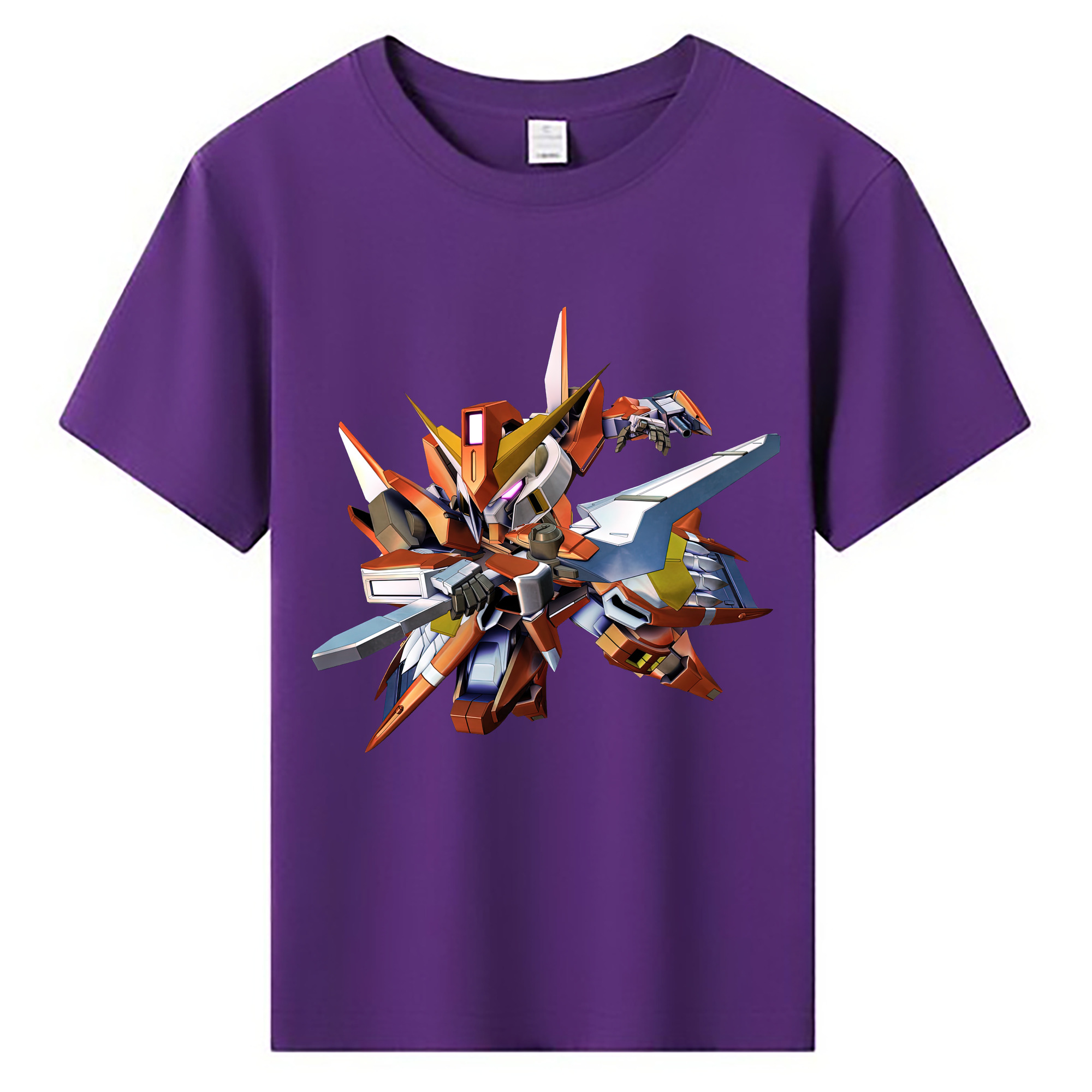 （画像用） 機動戦士ガンダム Mobile Suit Gundam 綿100％キッズTシャツ（フロントプリント）