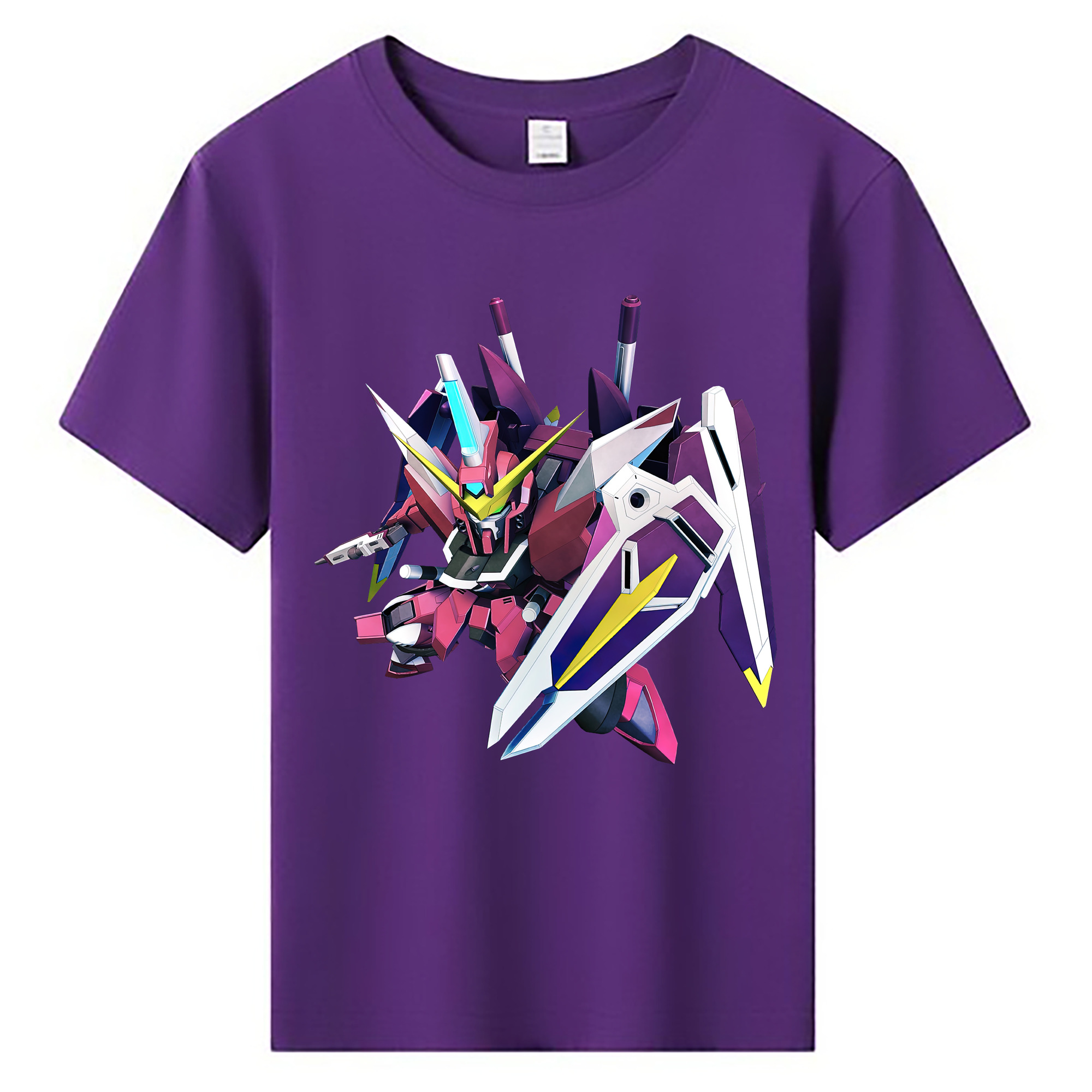 （画像用） 機動戦士ガンダム Mobile Suit Gundam 綿100％キッズTシャツ（フロントプリント）